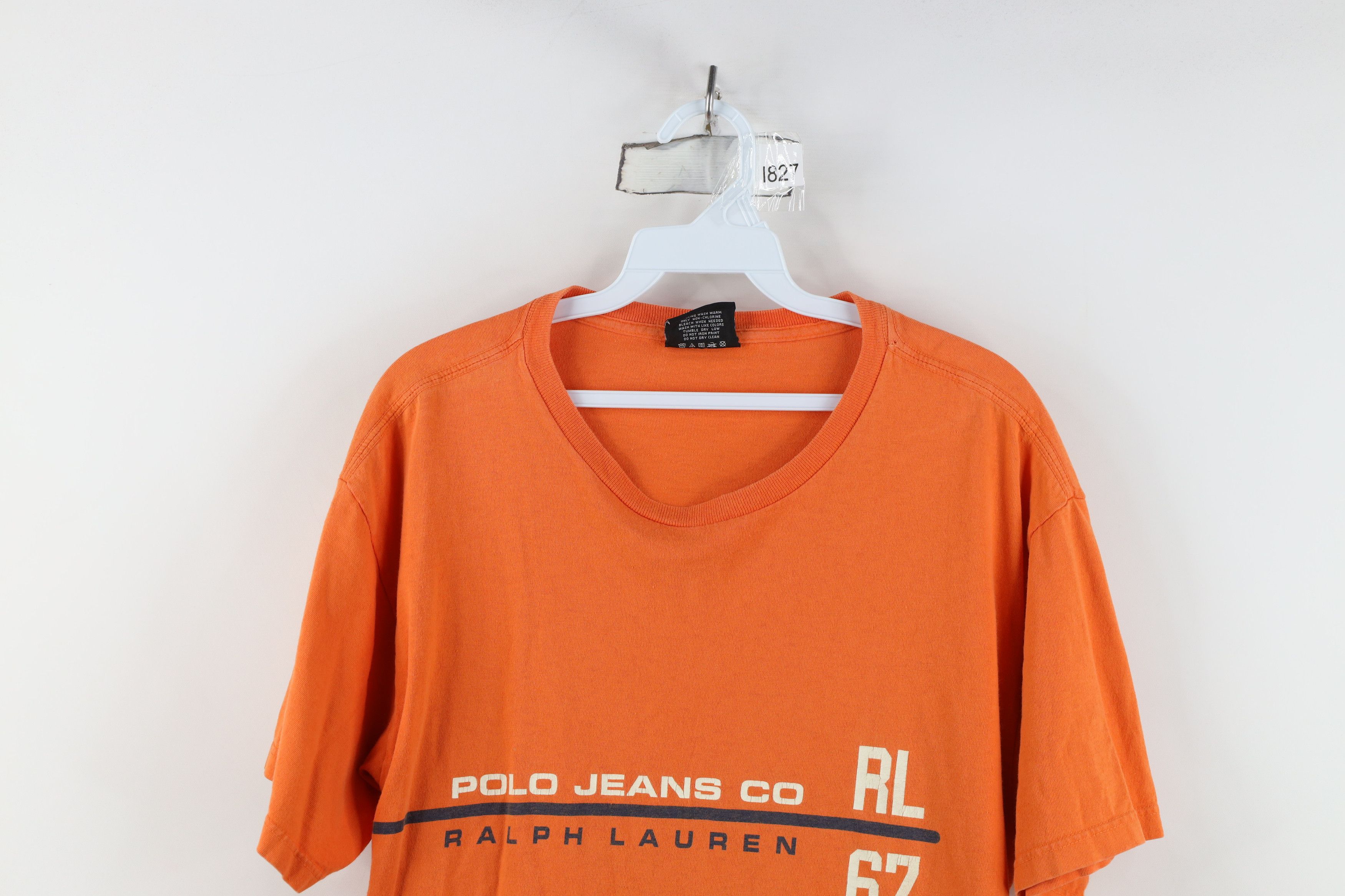 Ralph Lauren Vintage 90s Ralph Lauren Spell Out Short Sleeve T-Shirt Size US M / EU 48-50 / 2 - 2 Thumbnail