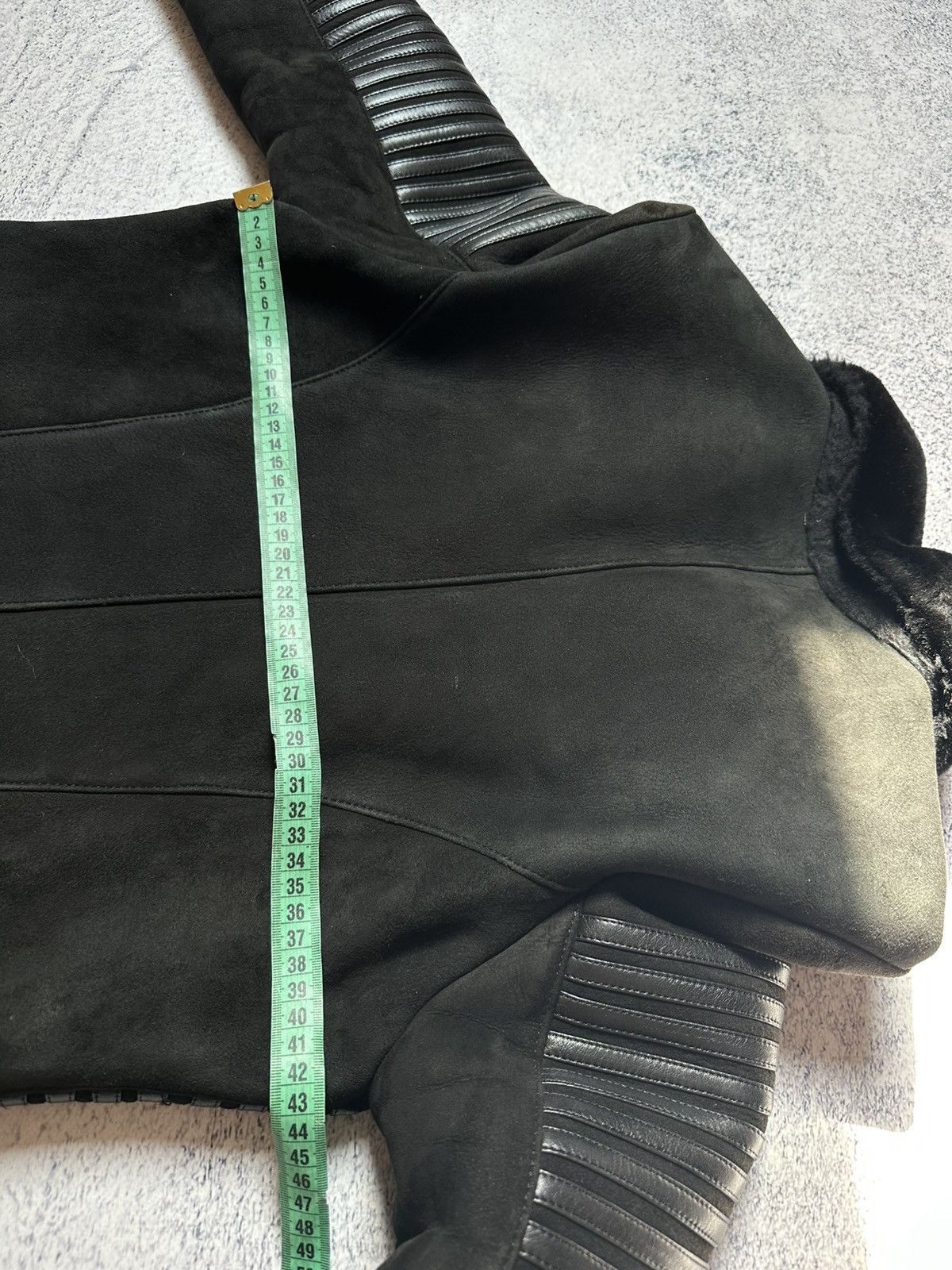 Jitrois JITROIS Paris Black Shearling Leather Agneau Double Face Size S / US 4 / IT 40 - 22 Thumbnail