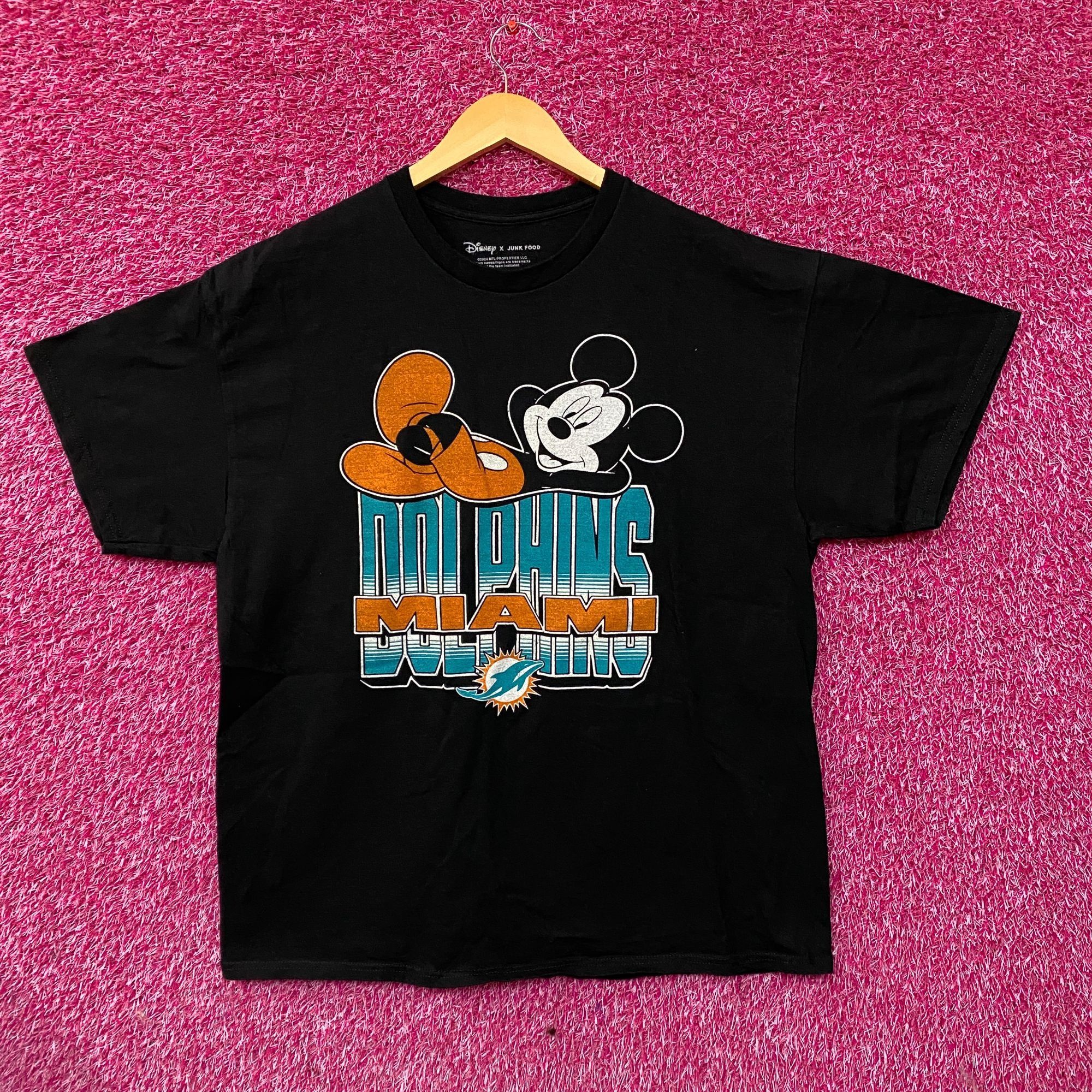 Junk Food Disney x Junk Food NFL Miami Dolphins Mickey Mouse Kick Back Size US L / EU 52-54 / 3 - 1 Thumbnail