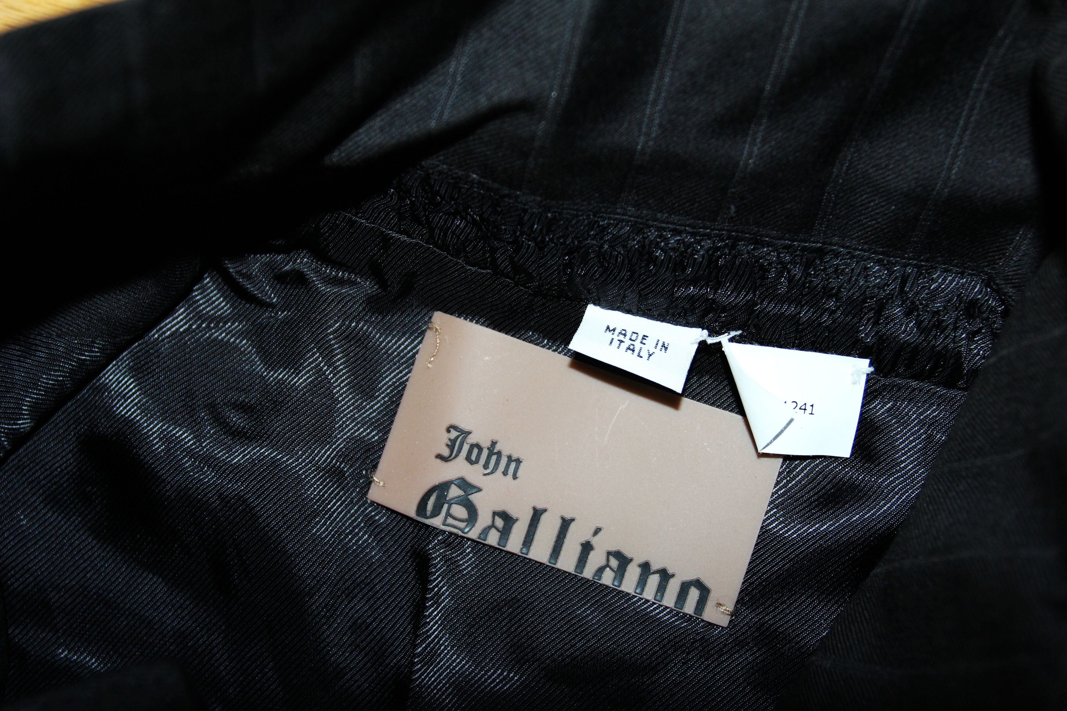 John Galliano JOHN GALLIANO STRIPED VIRGIN WOOL VEST 52 Size US L / EU 52-54 / 3 - 7 Thumbnail