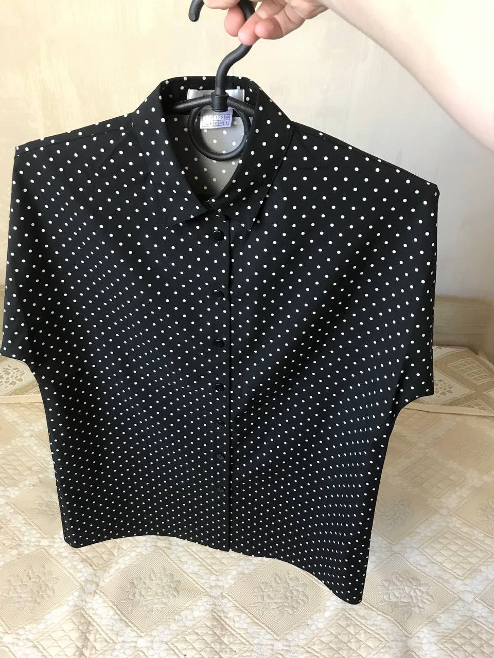 Dior 🔥 2022 Dior Uniforms Polka Button Shirt Blouse Tank Top Size S / US 4 / IT 40 - 6 Thumbnail