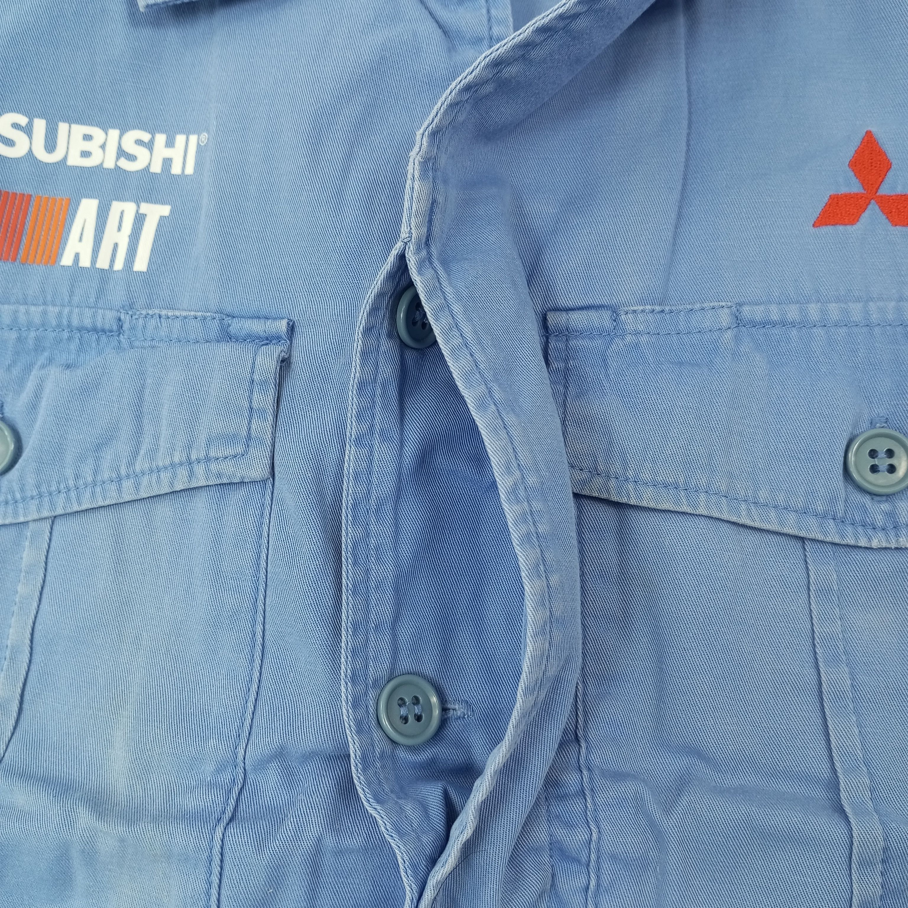 Vintage Mitsubishi Motorsports Custom Art Jacket c222n18 Size US S / EU 44-46 / 1 - 6 Thumbnail