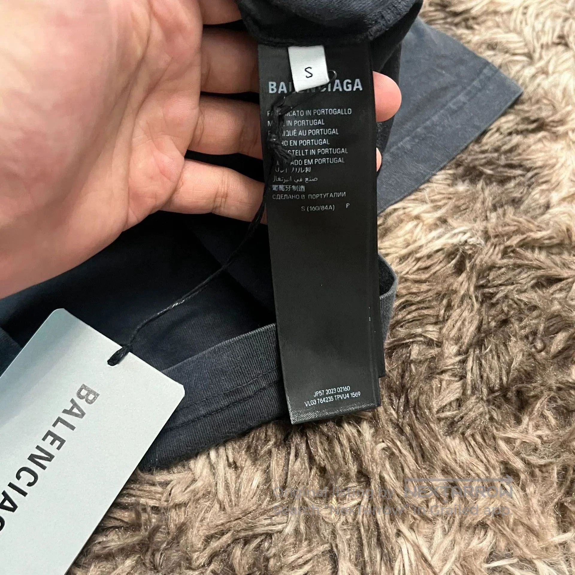 Balenciaga Balenciaga's new washed black totem Batman short sleeved sh Size US S / EU 44-46 / 1 - 4 Thumbnail