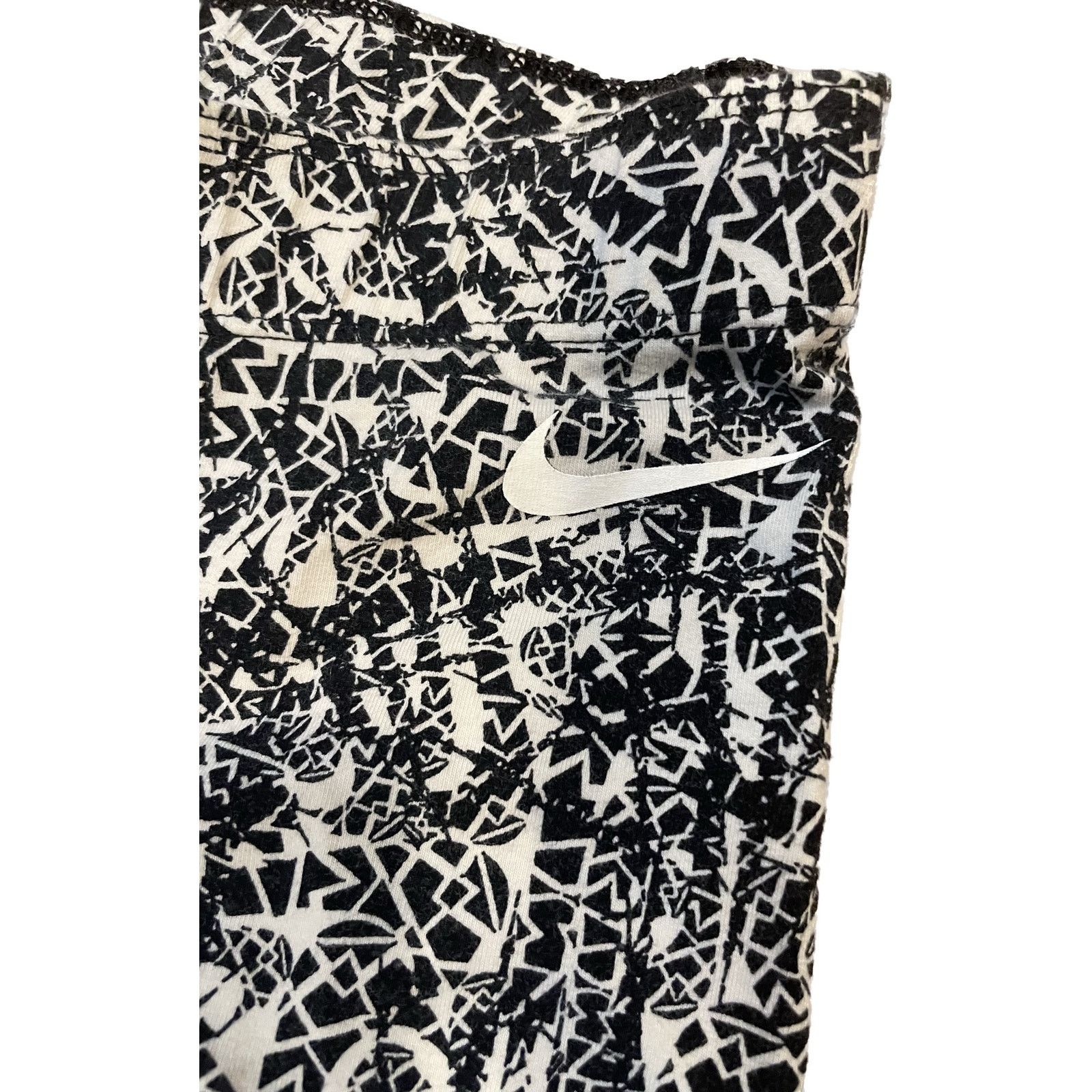 Nike Nike Cotton Pattern Black White Women’s Printed Leggings SM Size 27" / US 4 / IT 40 - 2 Thumbnail