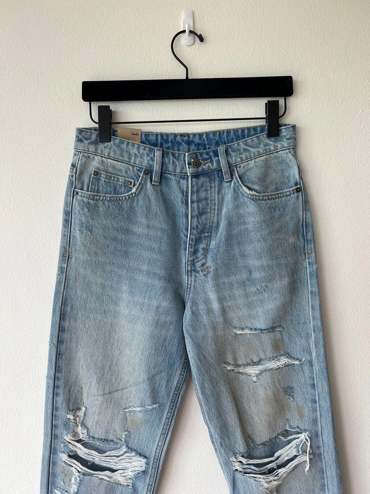 Ksubi new Ksubi mens denim jean 28 small bullet doom blue Size US 28 / EU 44 - 2 Thumbnail