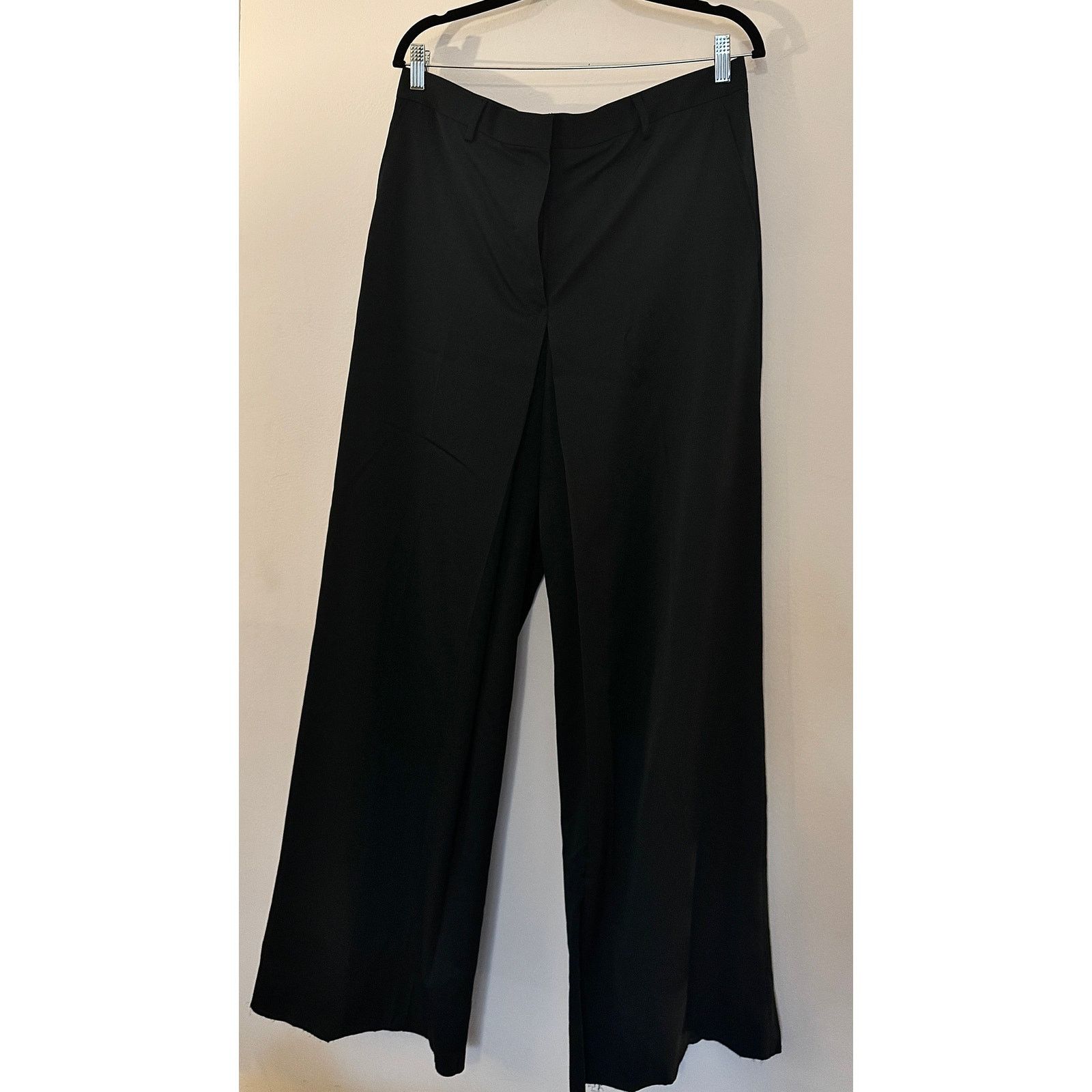 Lanvin Lanvin NWT Wool And Viscose Wide Leg With-Cuffs Trousers Size 32" / US 10 / IT 46 - 2 Thumbnail
