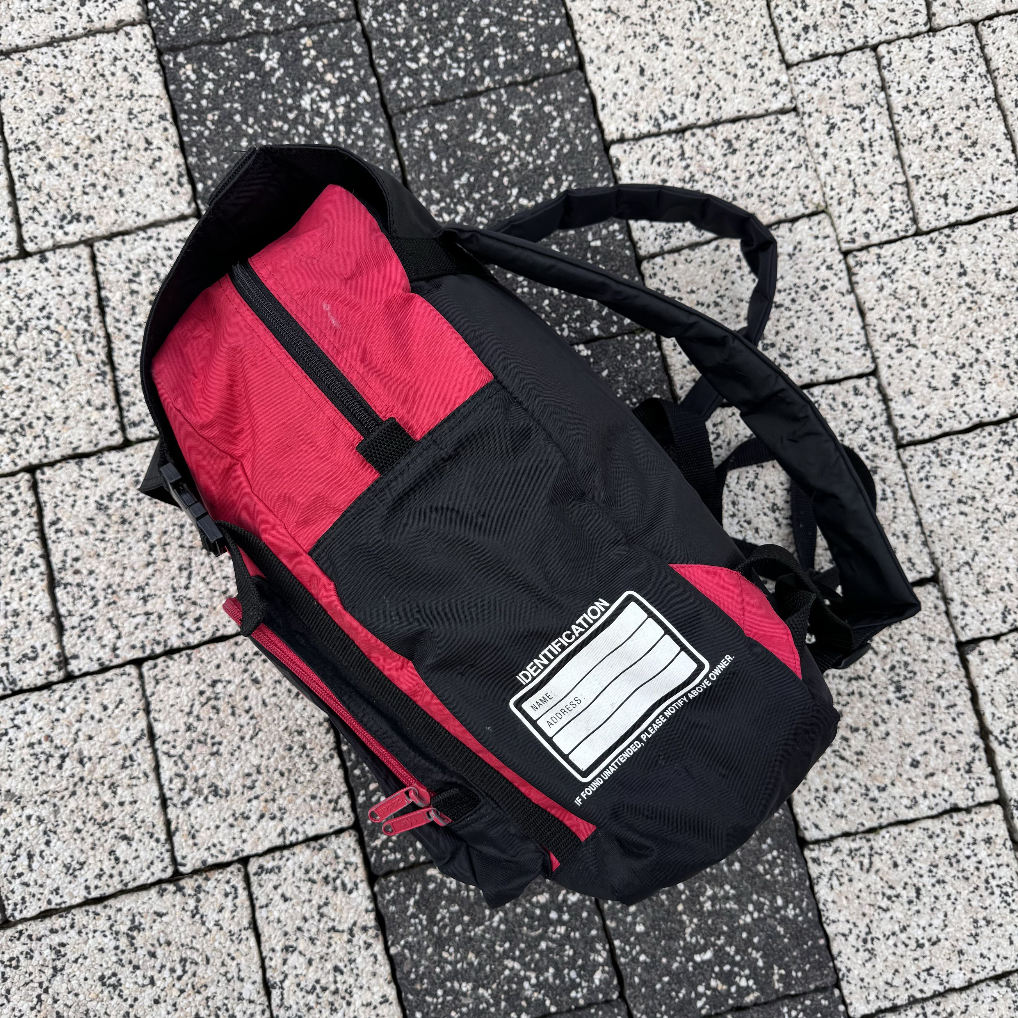 Adidas × Vintage ADIDAS VINTAGE 90S THREE STRIPES BACK PACK RETRO BAG Size ONE SIZE - 2 Thumbnail