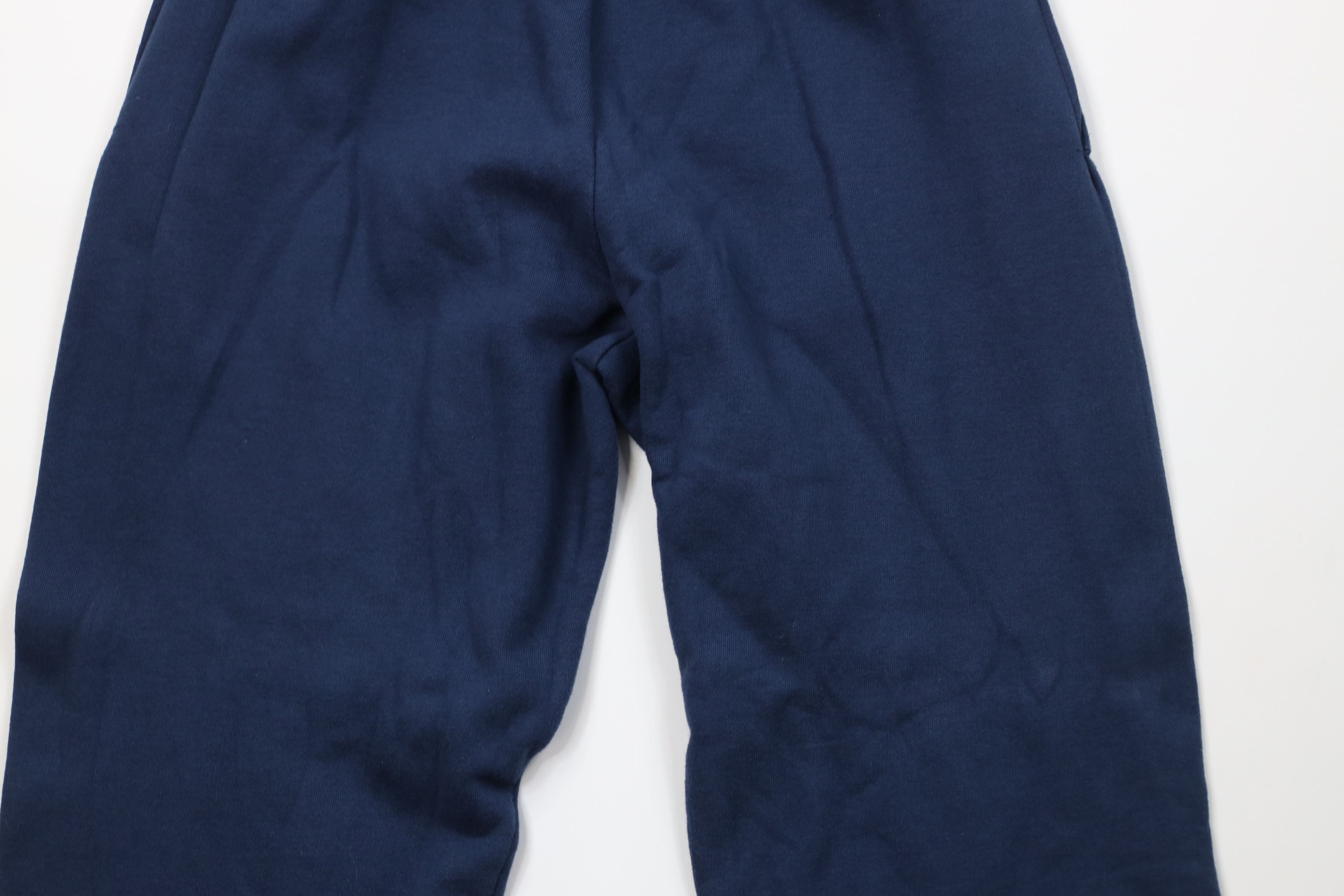 Vintage Vintage 90s Streetwear Blank Sweatpants Joggers Pants Blue Size US 34 / EU 50 - 10 Thumbnail