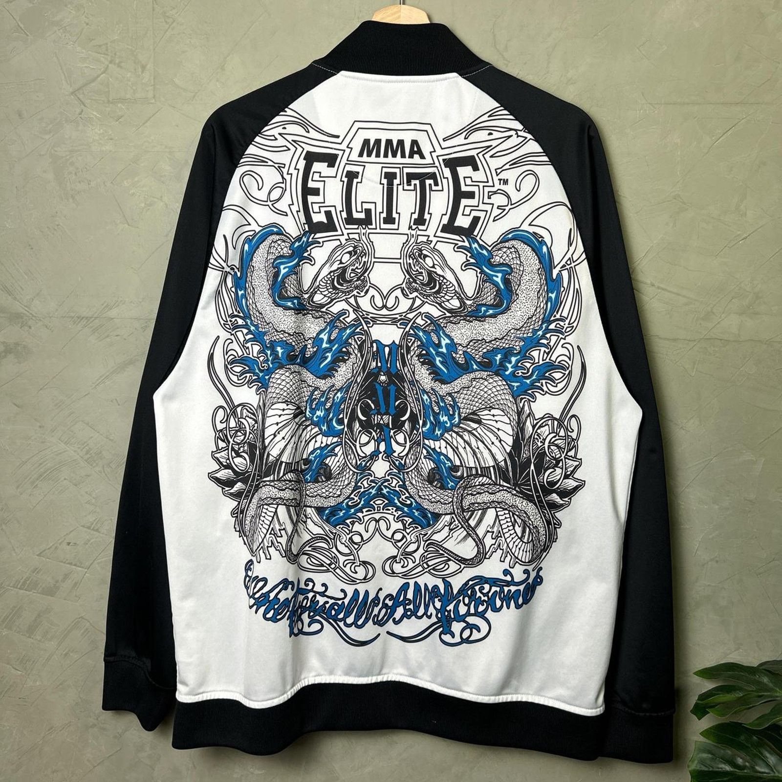 Tapout MMA Elite Y2K Double Snake Flame Large Track Suit Jacket Size US L / EU 52-54 / 3 - 1 Thumbnail