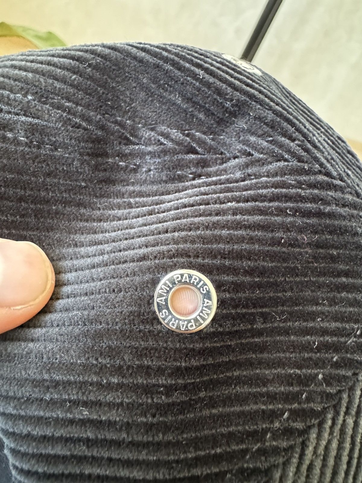 AMI Ami Corduroy Unisex Cap Size ONE SIZE - 4 Thumbnail