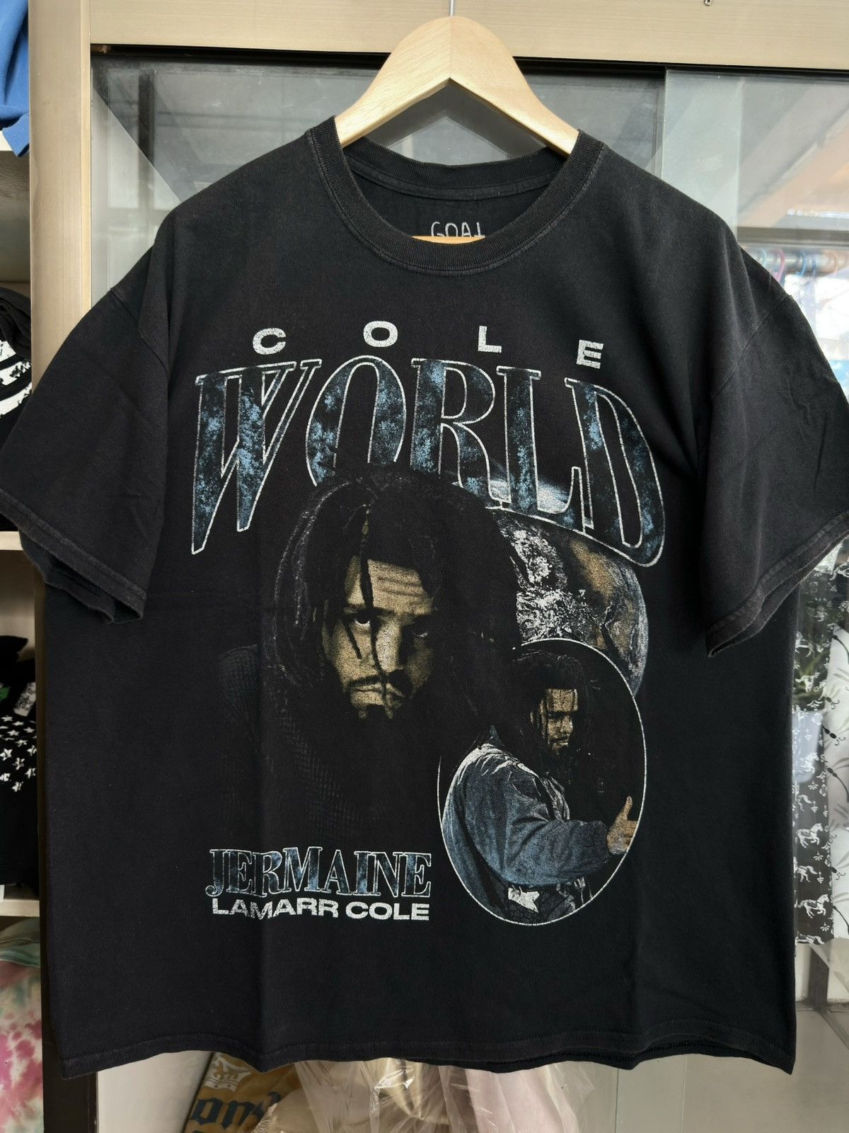 J. Cole GOAT Crew T Shirt