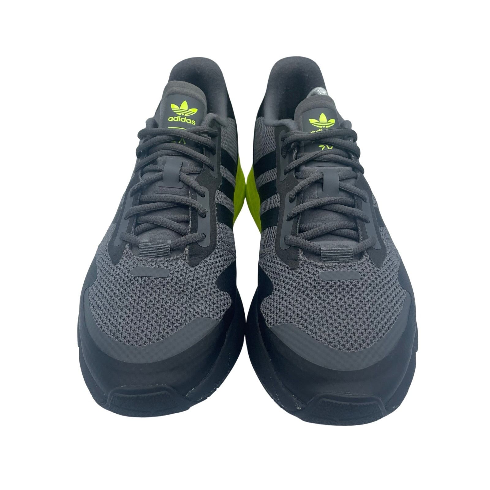 Adidas Adidas ZX 1K Boost Grey Black Solar Yellow Shoes Mens 11 Size US 11 / EU 44 - 3 Thumbnail