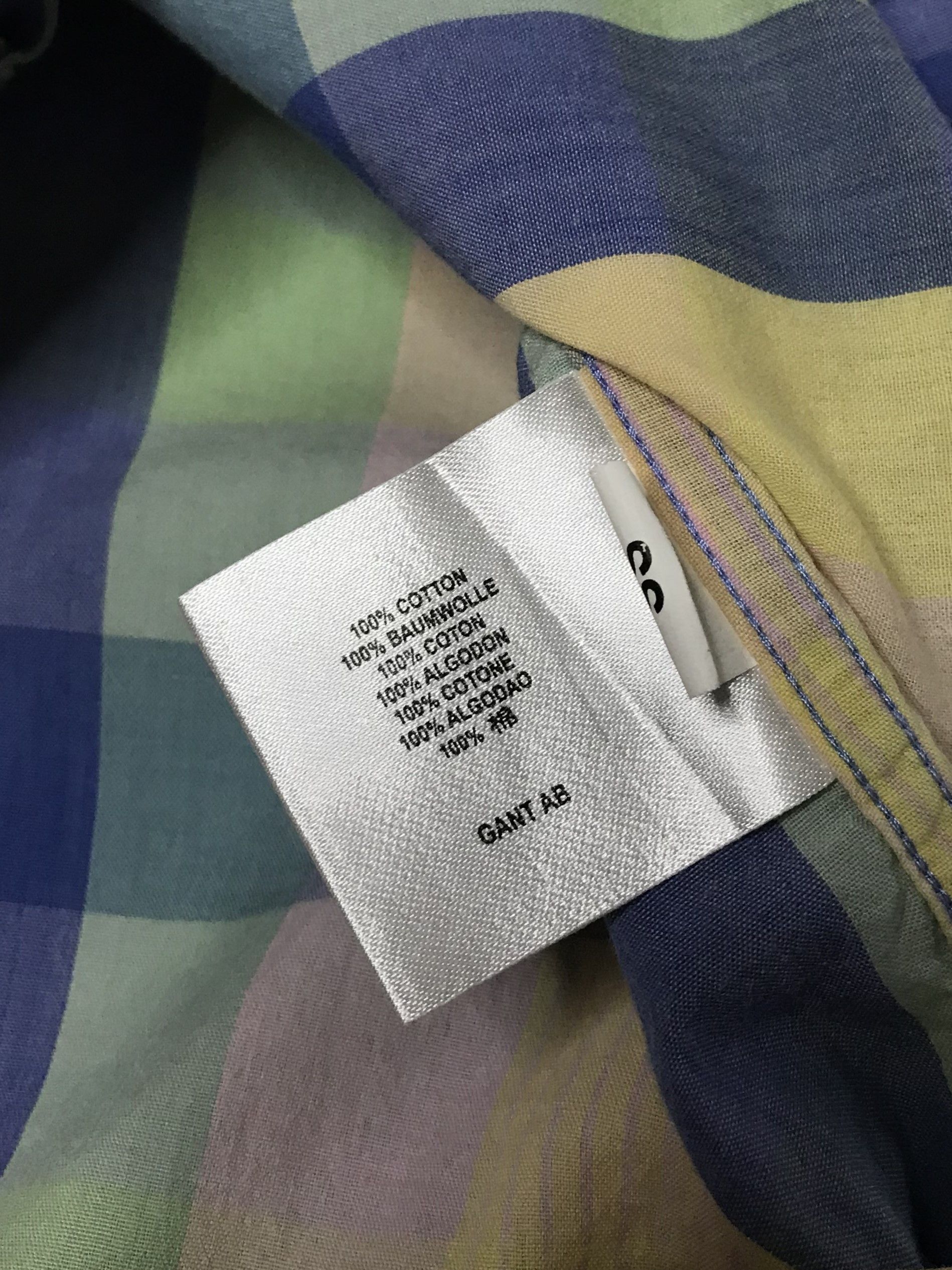 Gant Rugger Gant Rugger Mens Checked Shirt Size M Size US M / EU 48-50 / 2 - 7 Thumbnail