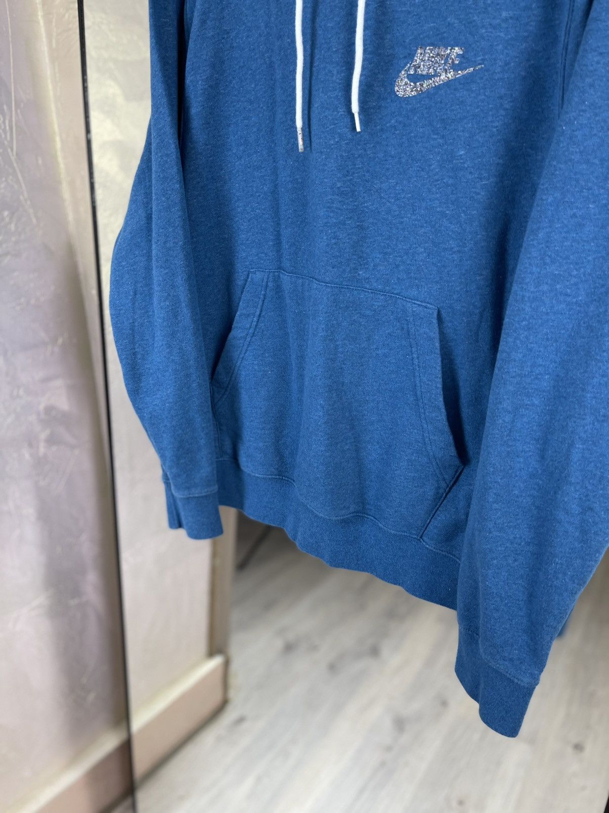 Nike Nike "Move to Zero" Sustainable Speckled Logo Hoodie Blue Size US M / EU 48-50 / 2 - 5 Thumbnail