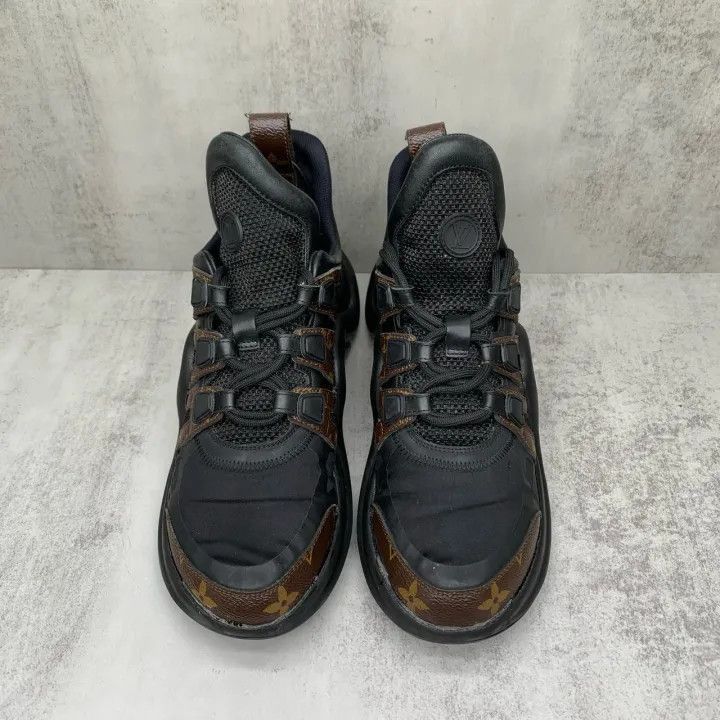 Louis Vuitton Louis Vuitton Archlight Black Sneakers for Women -2508 Size US 7 / IT 37 - 2 Thumbnail