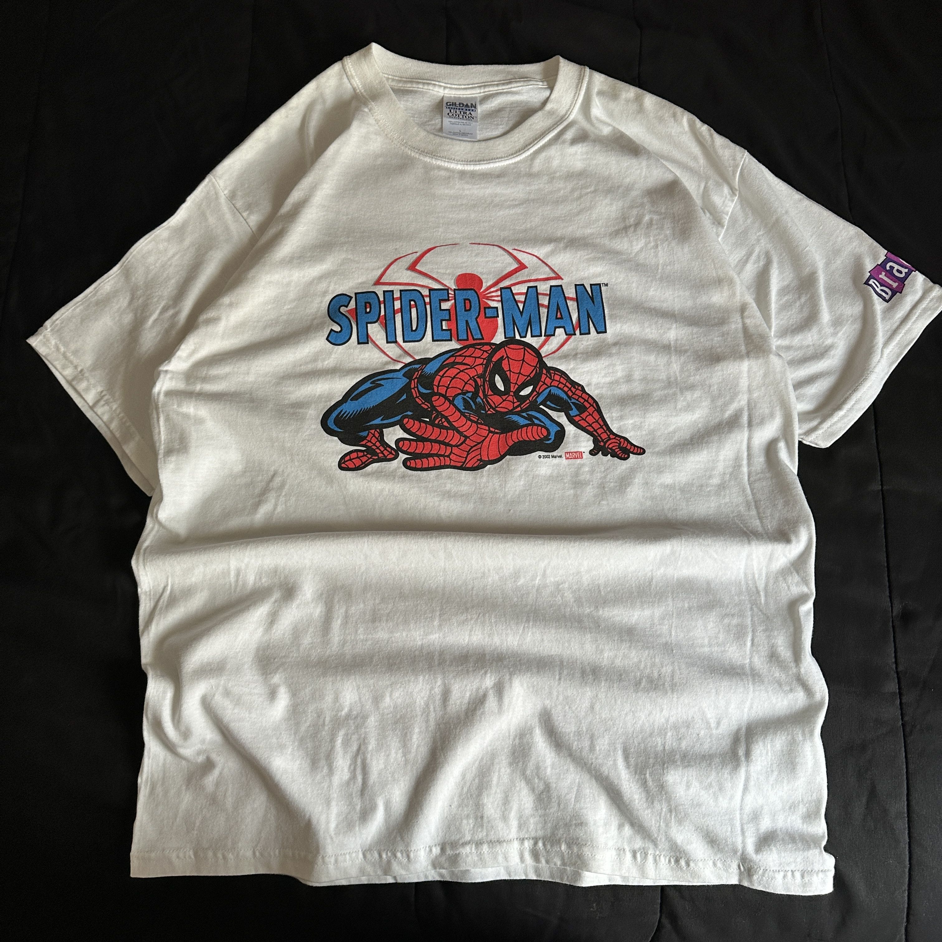 Marvel Comics × Vintage Vintage 2002 - Spider Man Marvel Comic Brachs Promo Tees Size US L / EU 52-54 / 3 - 1 Thumbnail