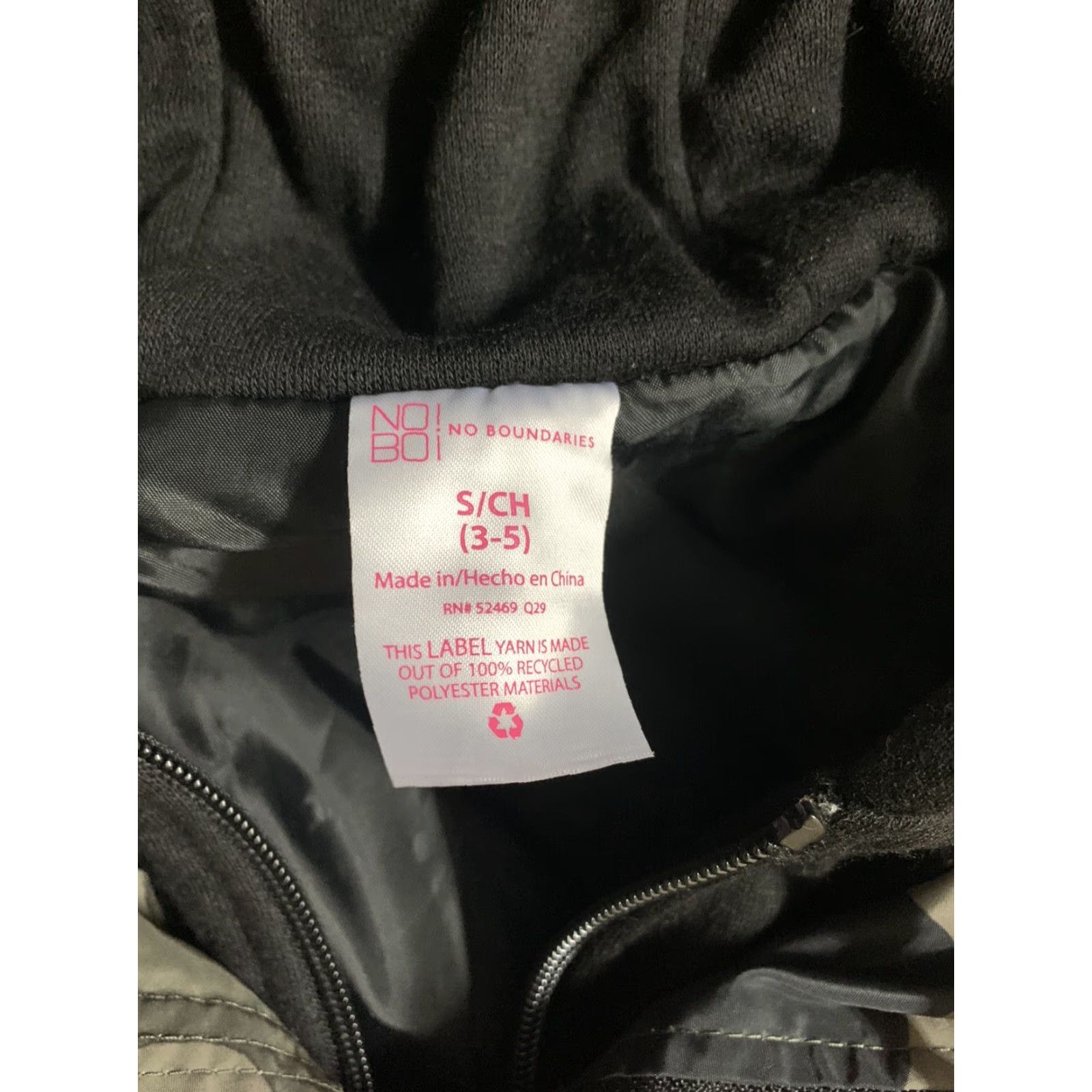Vintage No Boundaries Camouflage Windbreaker Hoodie S Women Camo/black Jacket Zip 3-5 Pre-owned Size S / US 4 / IT 40 - 3 Thumbnail