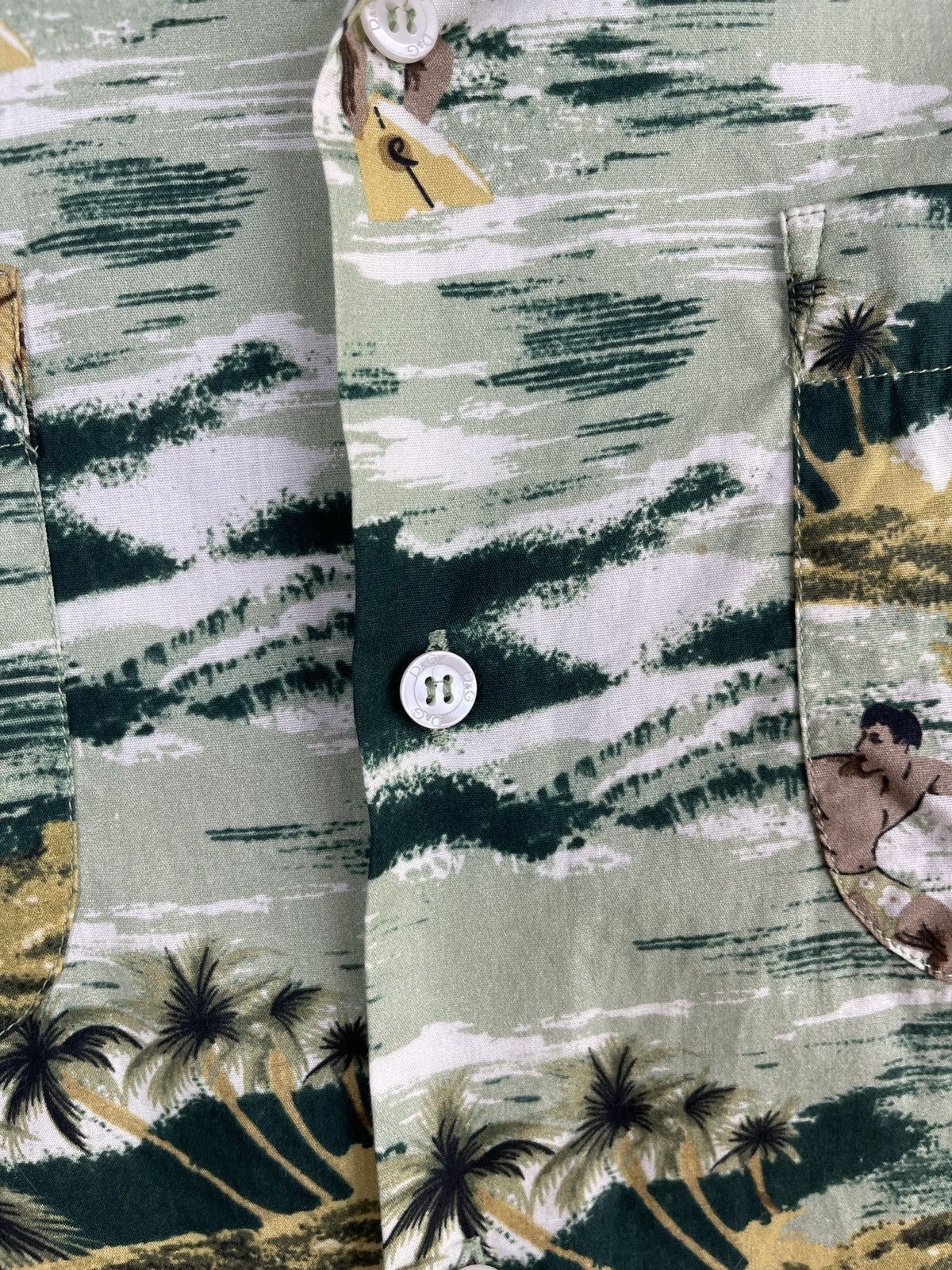 Dolce & Gabbana Dolce & Gabbana BRAD Hawaiian ls shirt surfing floral Size US M / EU 48-50 / 2 - 8 Thumbnail