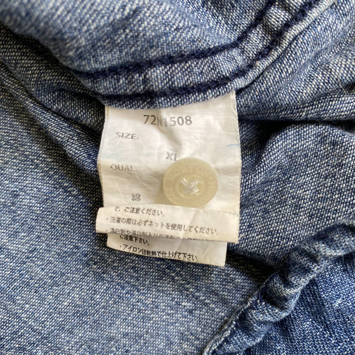 Norton Norton Bikers Denim Shirt Size US XL / EU 56 / 4 - 8 Thumbnail
