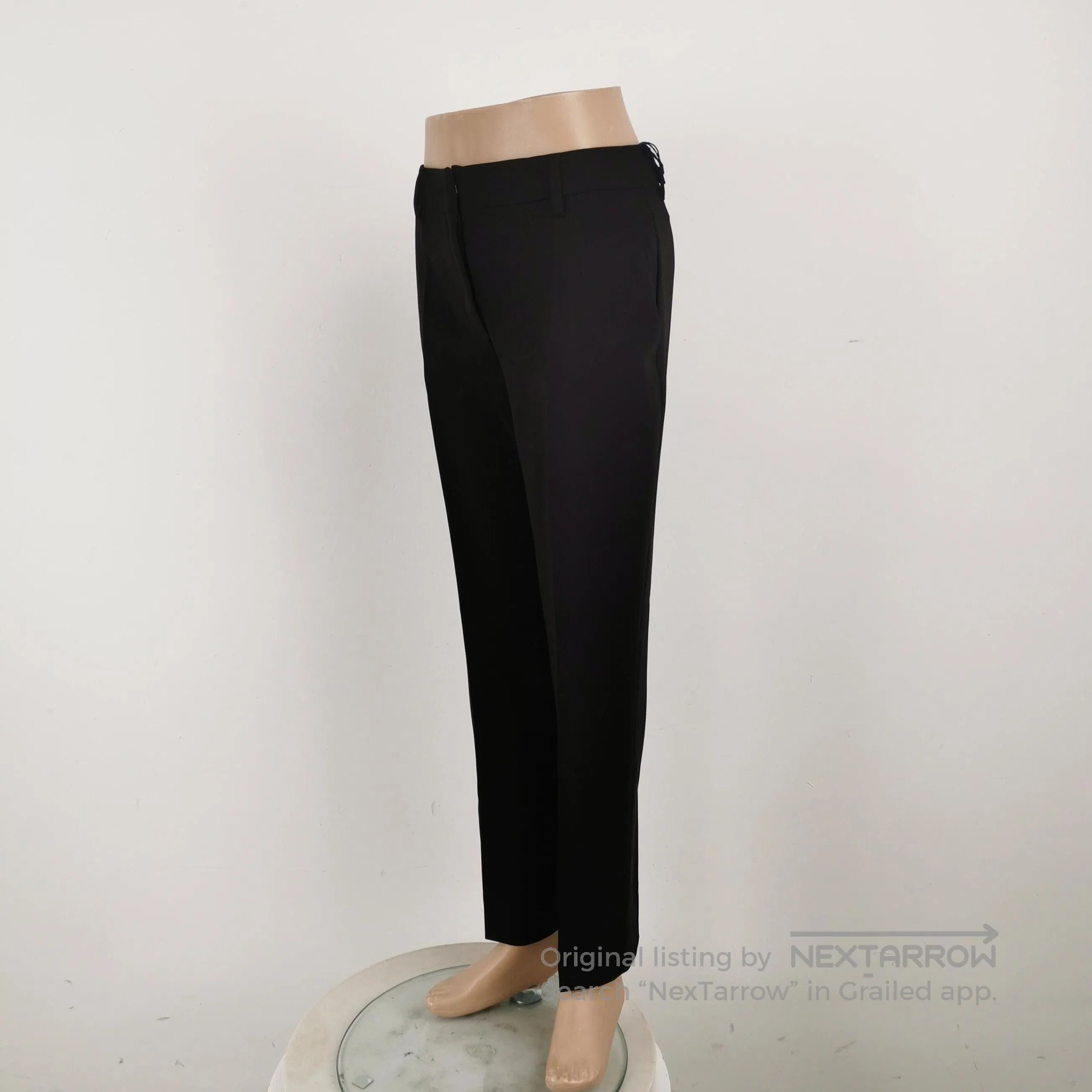 Prada Prada Elegant Black Trousers Size 38 . Size 37" - 2 Thumbnail