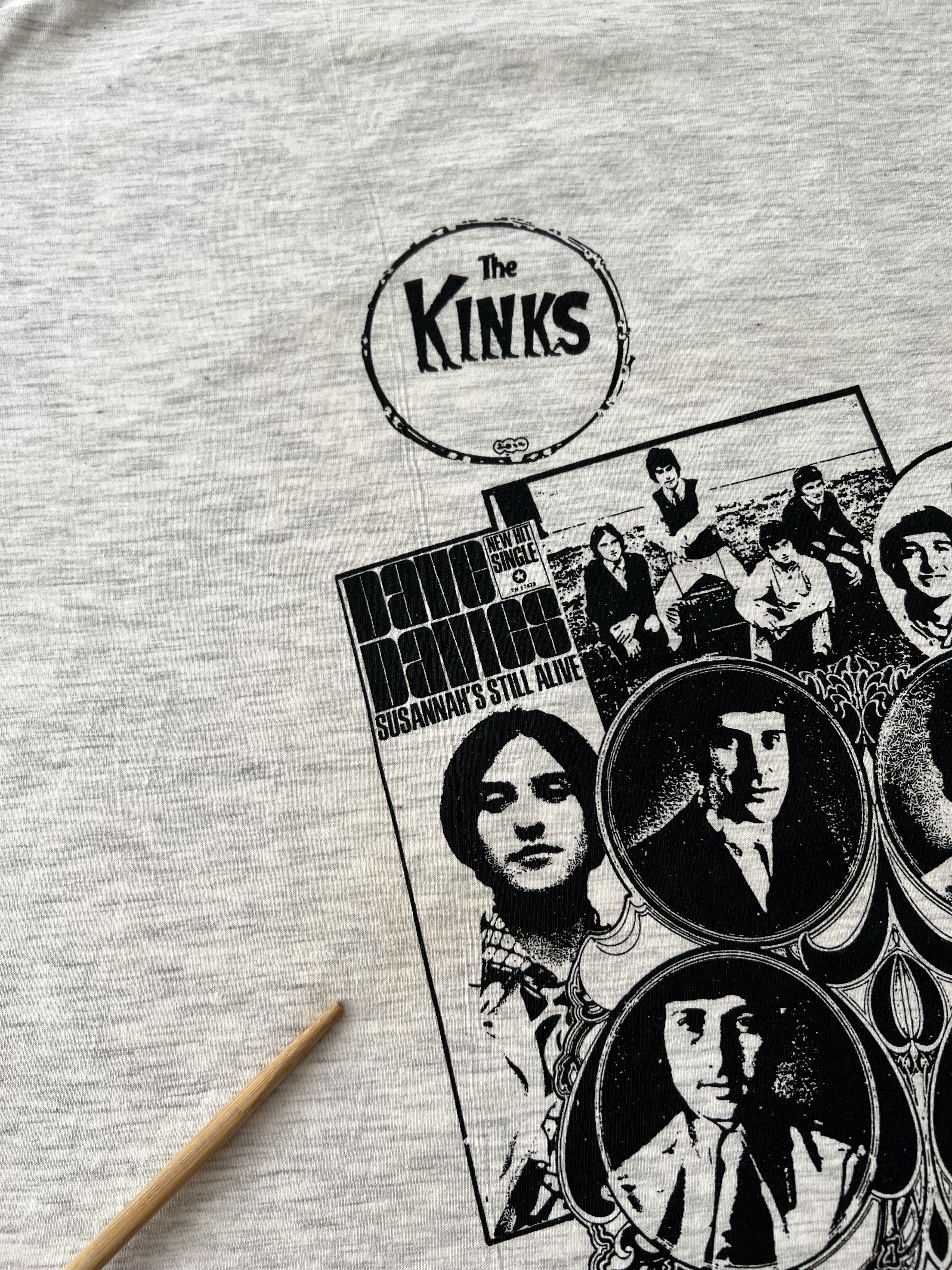 Band Tees Vintage 90s The Kinks Dave Davies Susannah's Still Alive Tee Size US XL / EU 56 / 4 - 5 Thumbnail