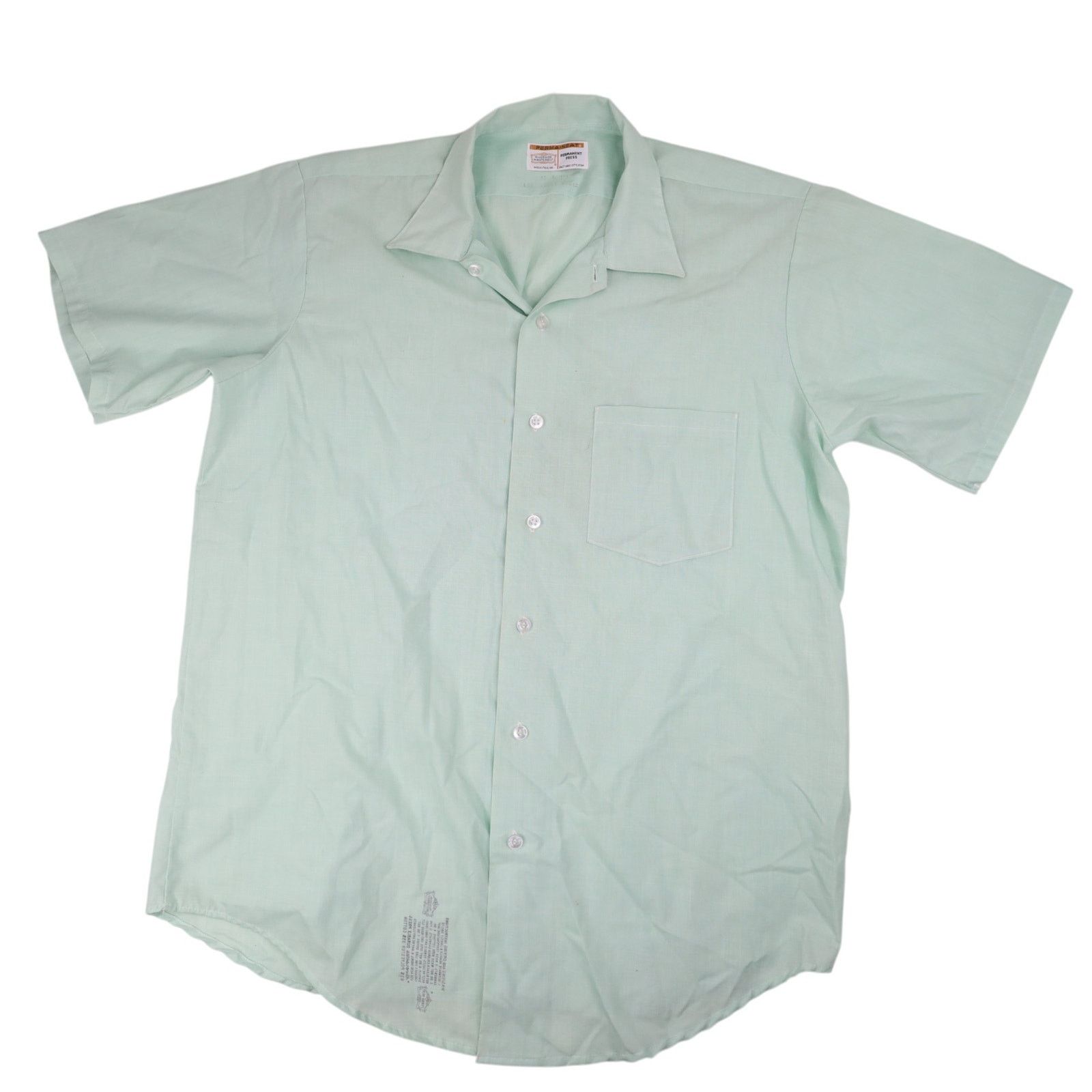 Vintage True Vintage Perma-Neat Casual Button Up Shirt Size US L / EU 52-54 / 3 - 1 Thumbnail