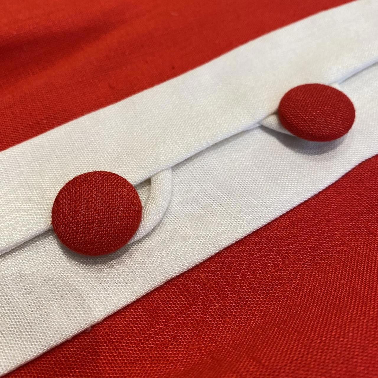 Designer Donna Ricco Women's Red and White Dress Size S / US 4 / IT 40 - 5 Thumbnail