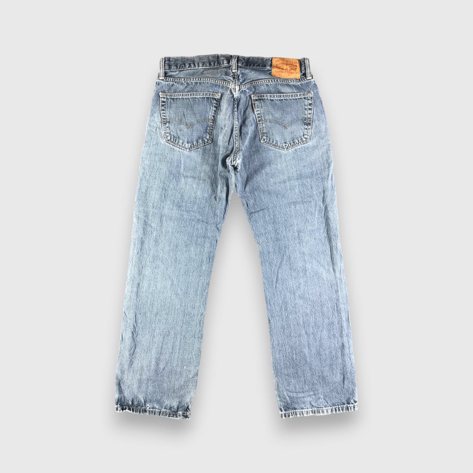 Levi's Vintage Blue Wash Levis 559 Jeans-J3314 Size US 35 - 2 Thumbnail