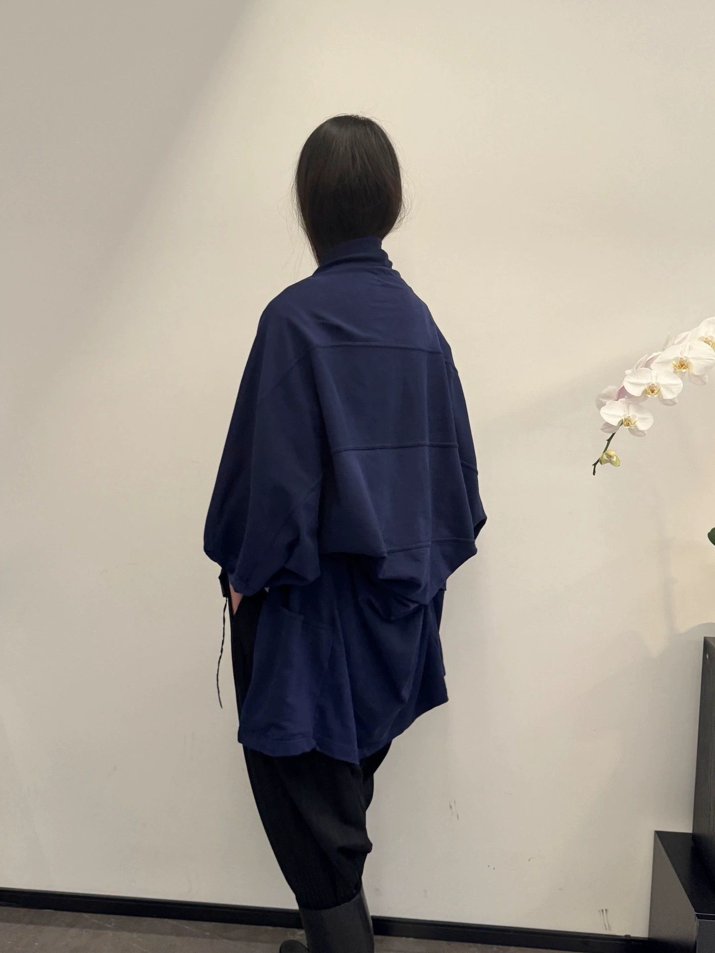 Vintage Dutch Brand Oversized Cocoon 7/8 Sleeve Vintage Cardigan Size S / US 4 / IT 40 - 5 Thumbnail