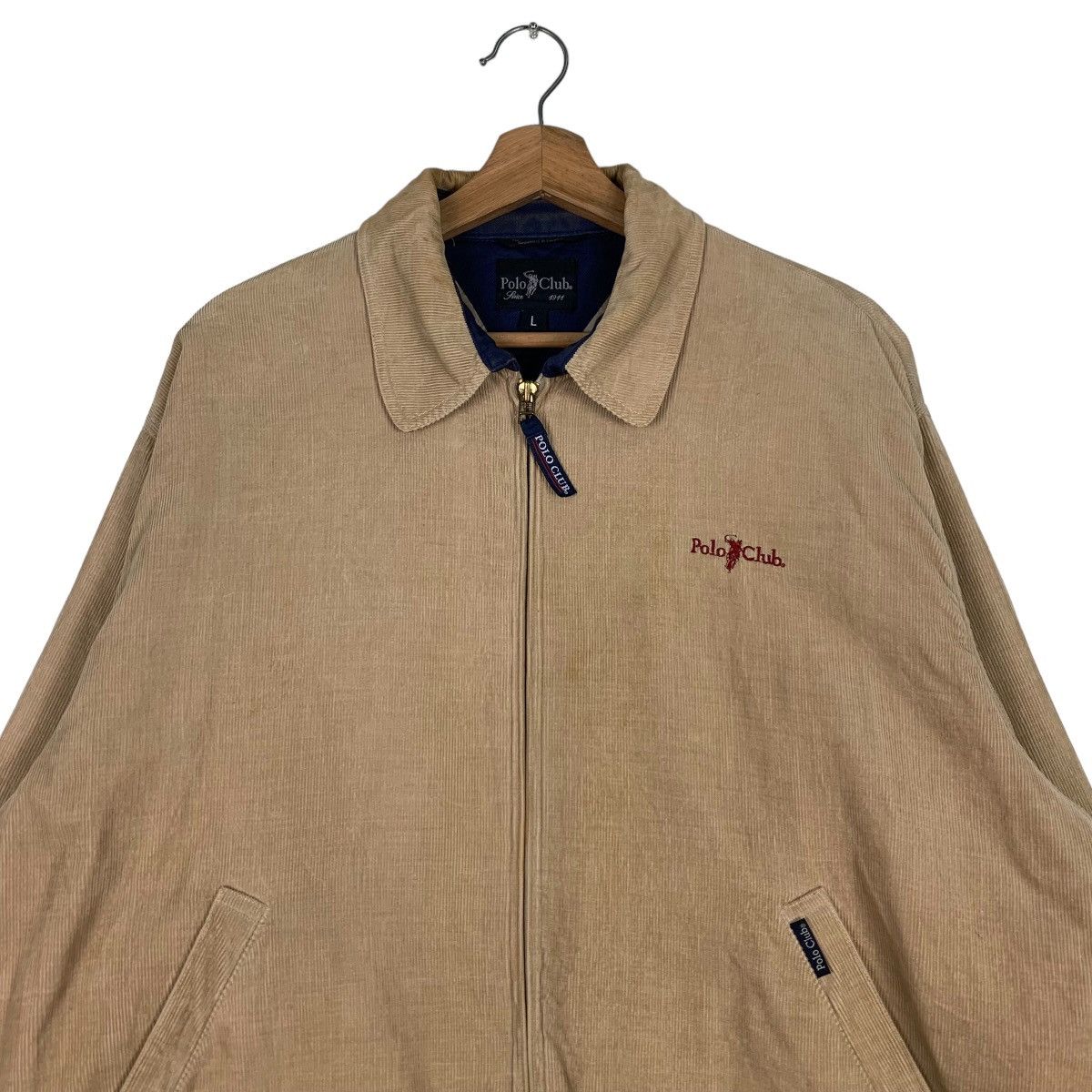 Japanese Brand POLO CLUB Collared Casual Corduroy Jacket #0564-C26 Size US L / EU 52-54 / 3 - 2 Thumbnail