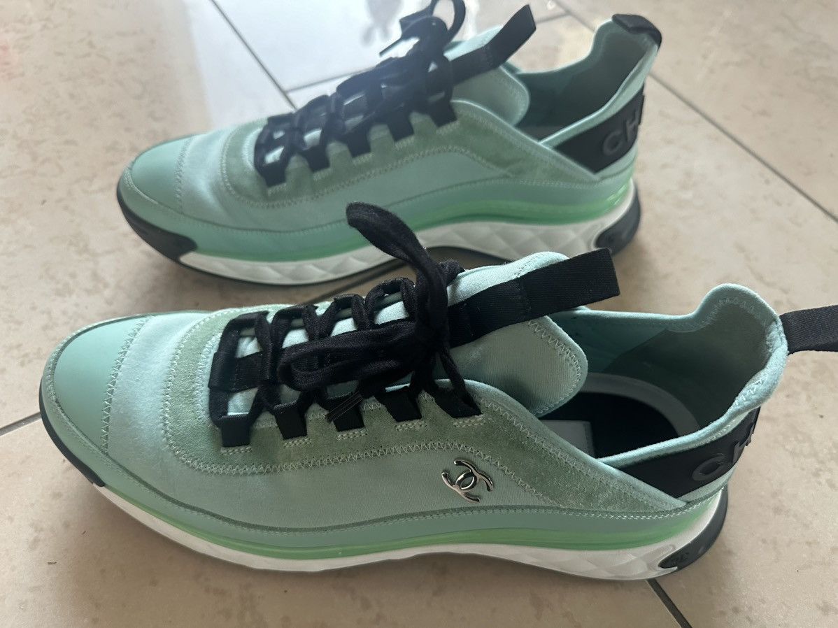 Chanel Chanel 2020 Interlocking CC Logo Sneakers Size US 12 / EU 45 - 7 Thumbnail