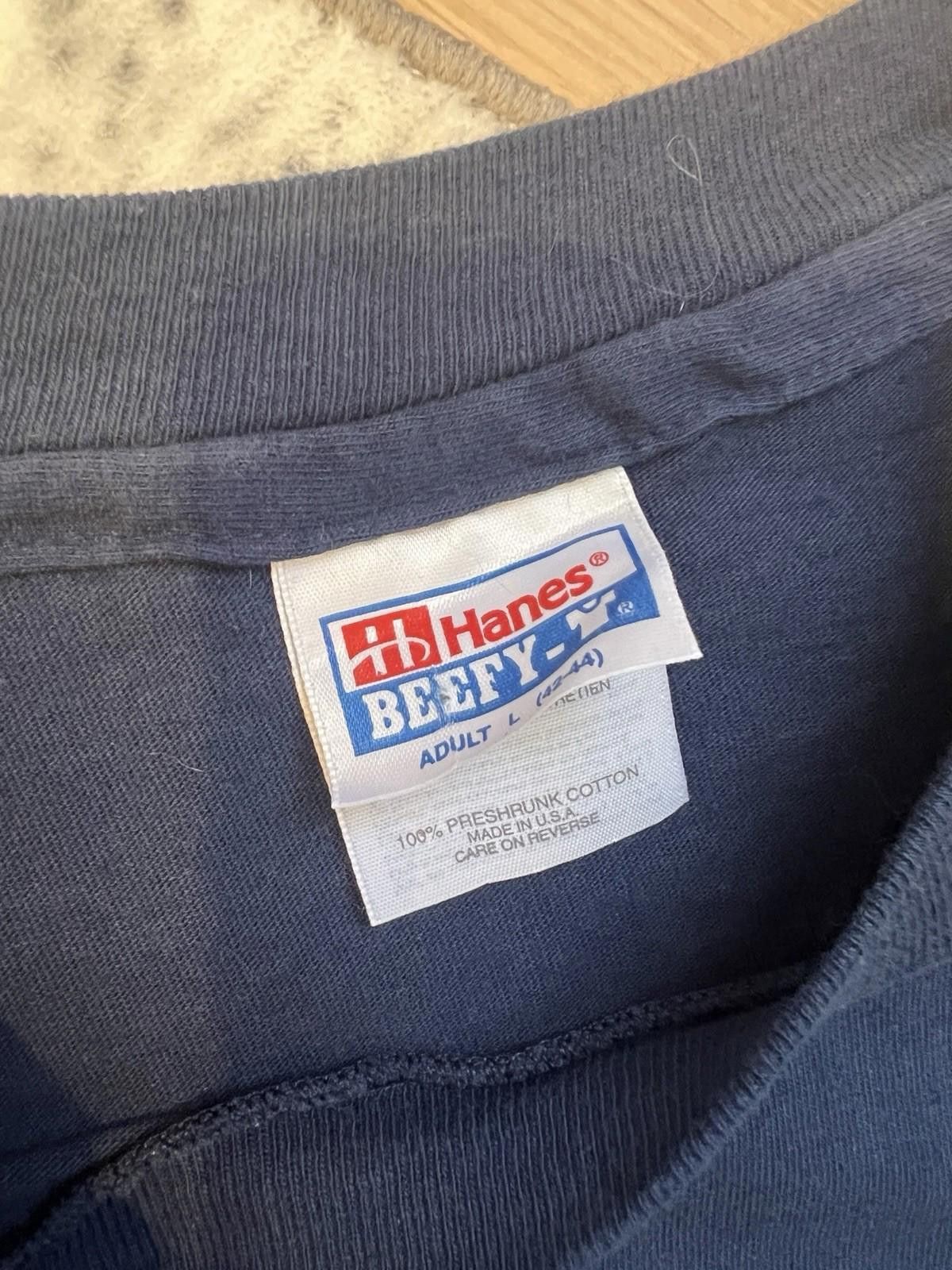 Vintage 90s Packard Car T-Shirt Navy Size Large Size US L / EU 52-54 / 3 - 3 Thumbnail