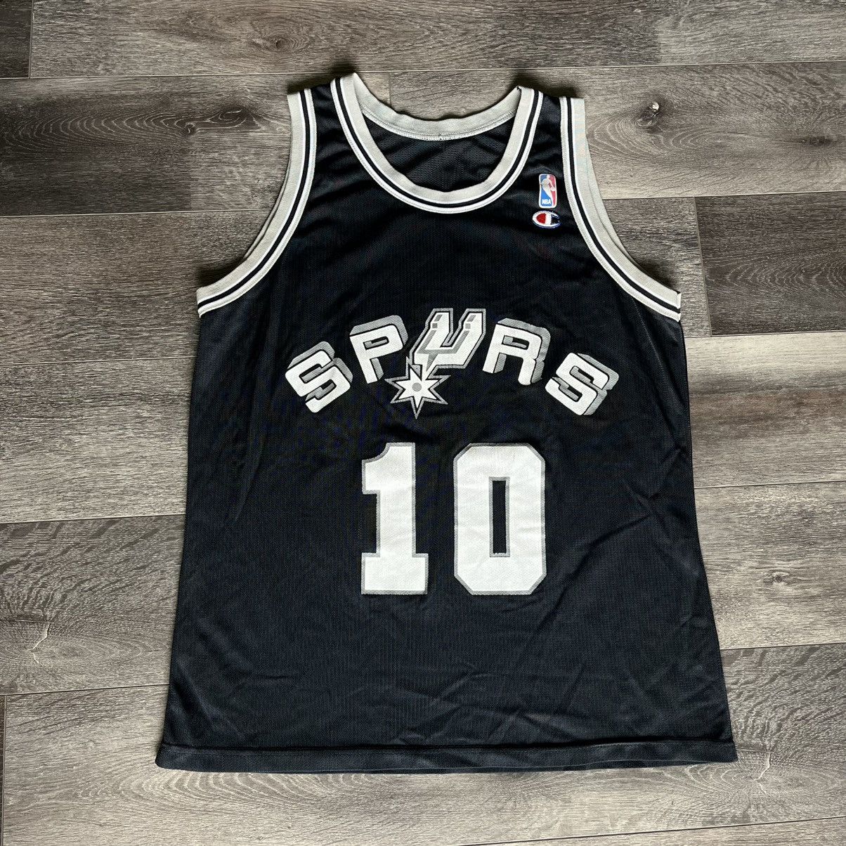 Champion × NBA × Vintage Vintage 90s NBA San Antonio Spurs Dennis Rodman Away Jersey Size US L / EU 52-54 / 3 - 2 Thumbnail