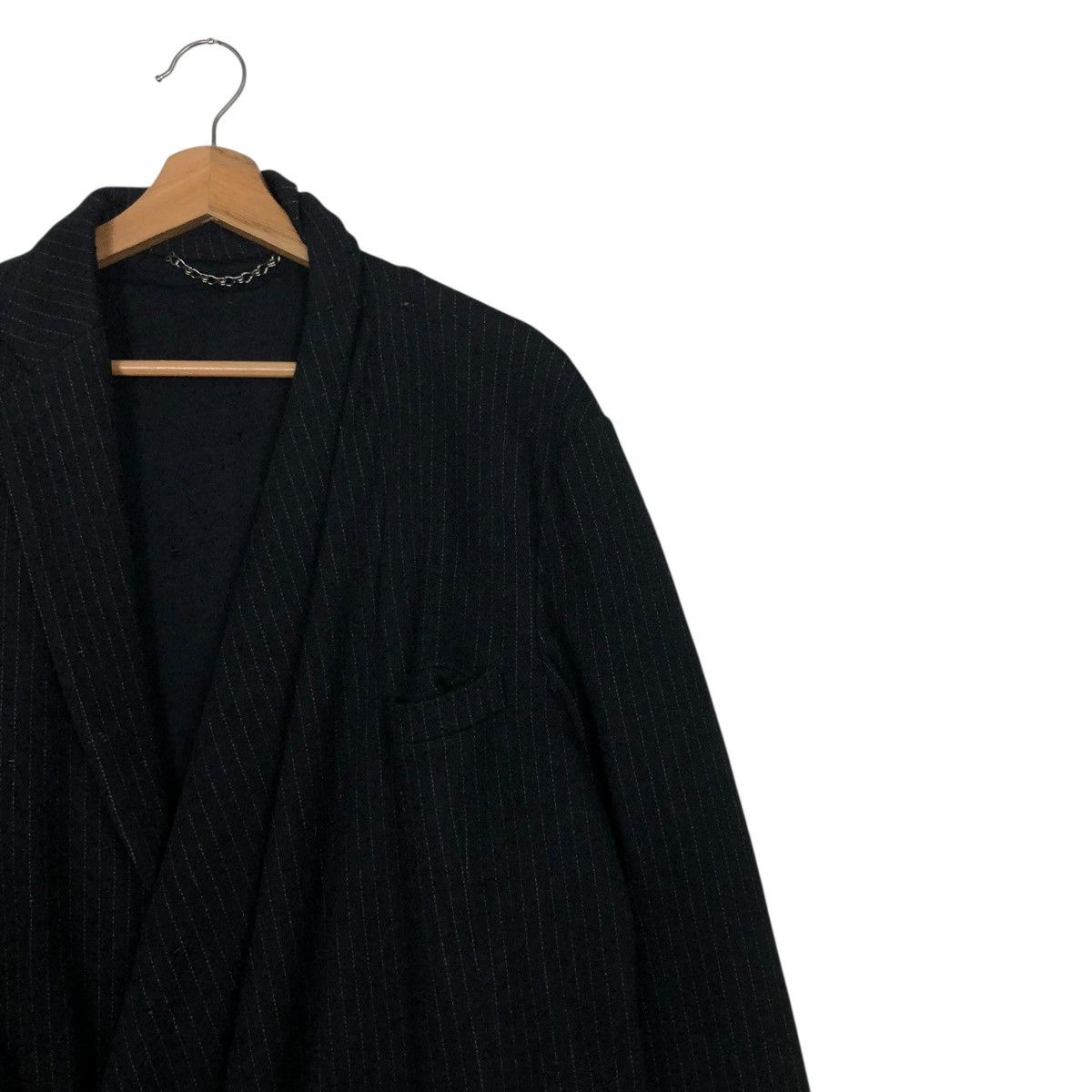 Maison MIHARA YASUHIRO 🔥RICH BLACK AVANT GARDE LONG HALF JACKET MIHARAYASUHIRO Size US M / EU 48-50 / 2 - 8 Thumbnail