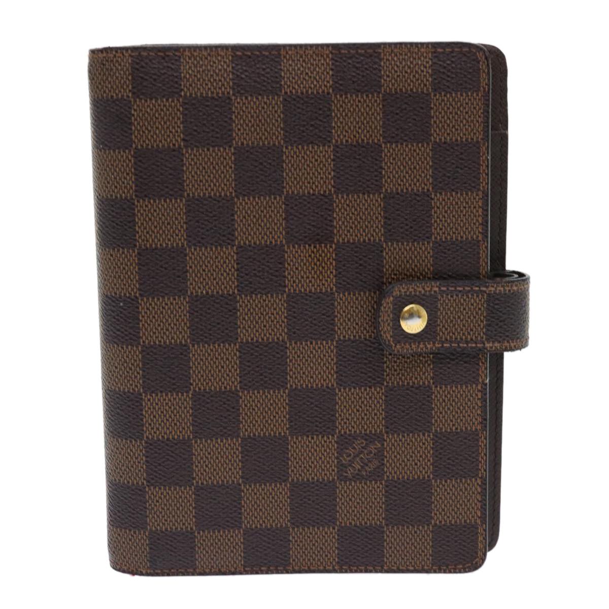 image of Louis Vuitton Couverture Agenda De Bureau Wallet in Brown, Women's