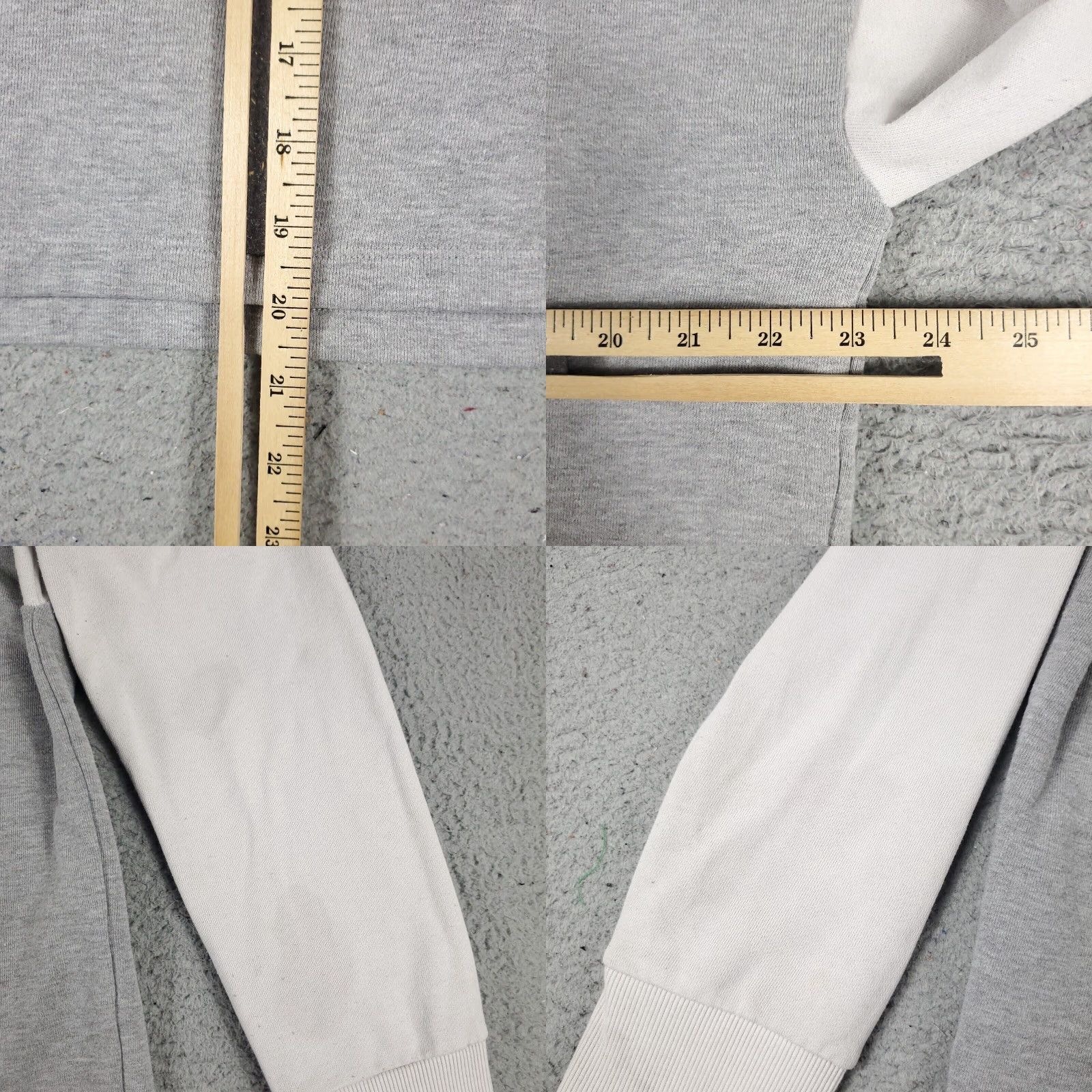 Tommy Hilfiger VINTAGE Tommy Hilfiger Sweatshirt Pullover Women’s Medium Gray Crew Neck Fleece Casual Size M / US 6-8 / IT 42-44 - 8 Thumbnail