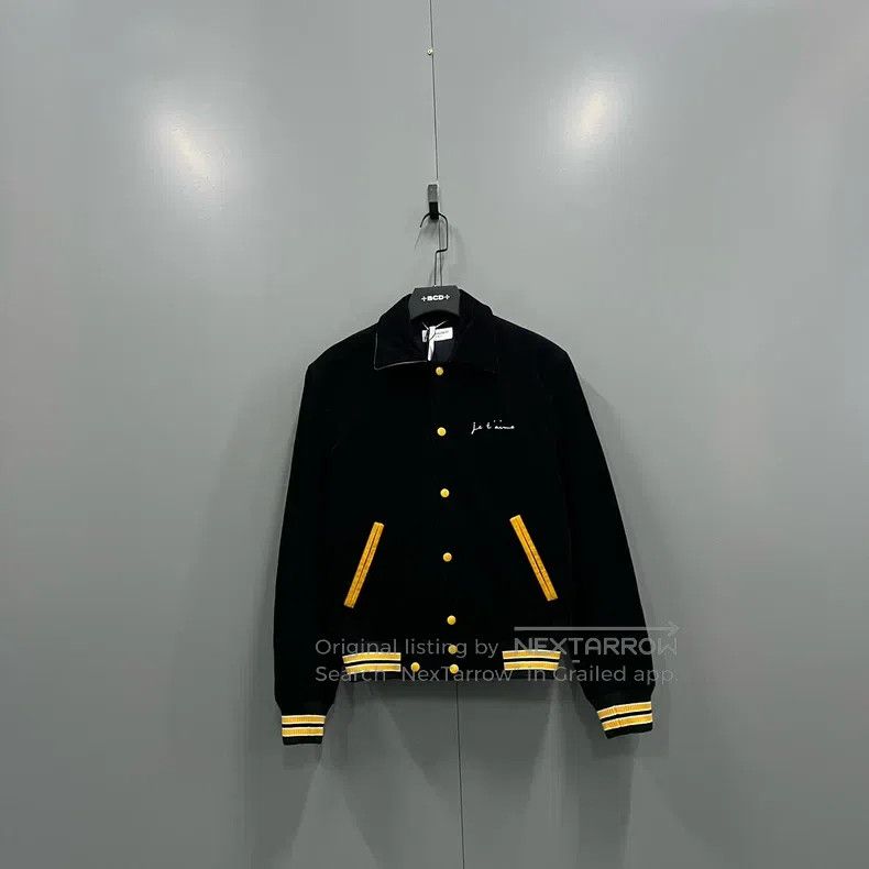 Saint Laurent Paris Corduroy logo jacket