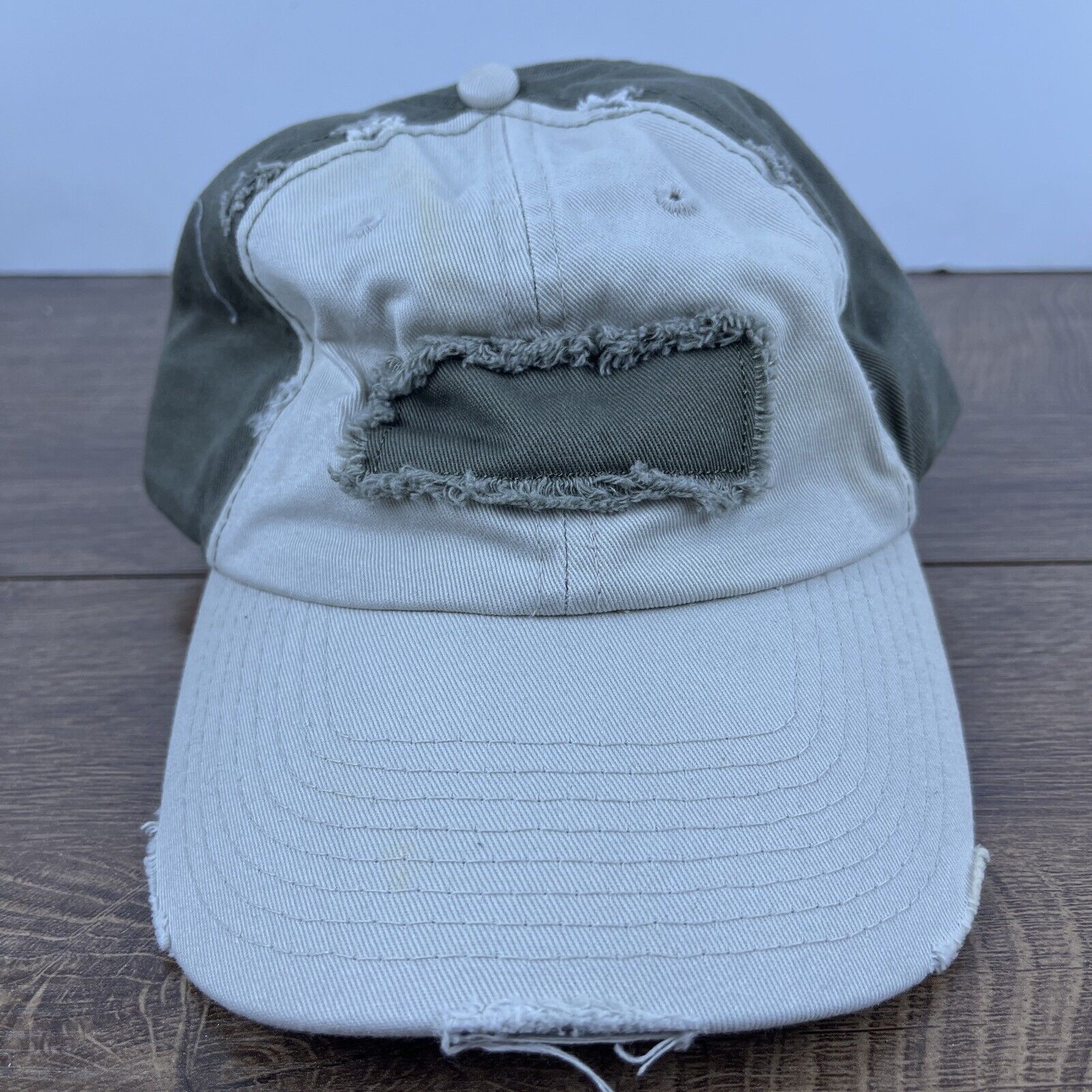 Other Plain Tan Hat Tan Brown Hat Adjustable Tan Adult Size Hat Size ONE SIZE - 2 Thumbnail