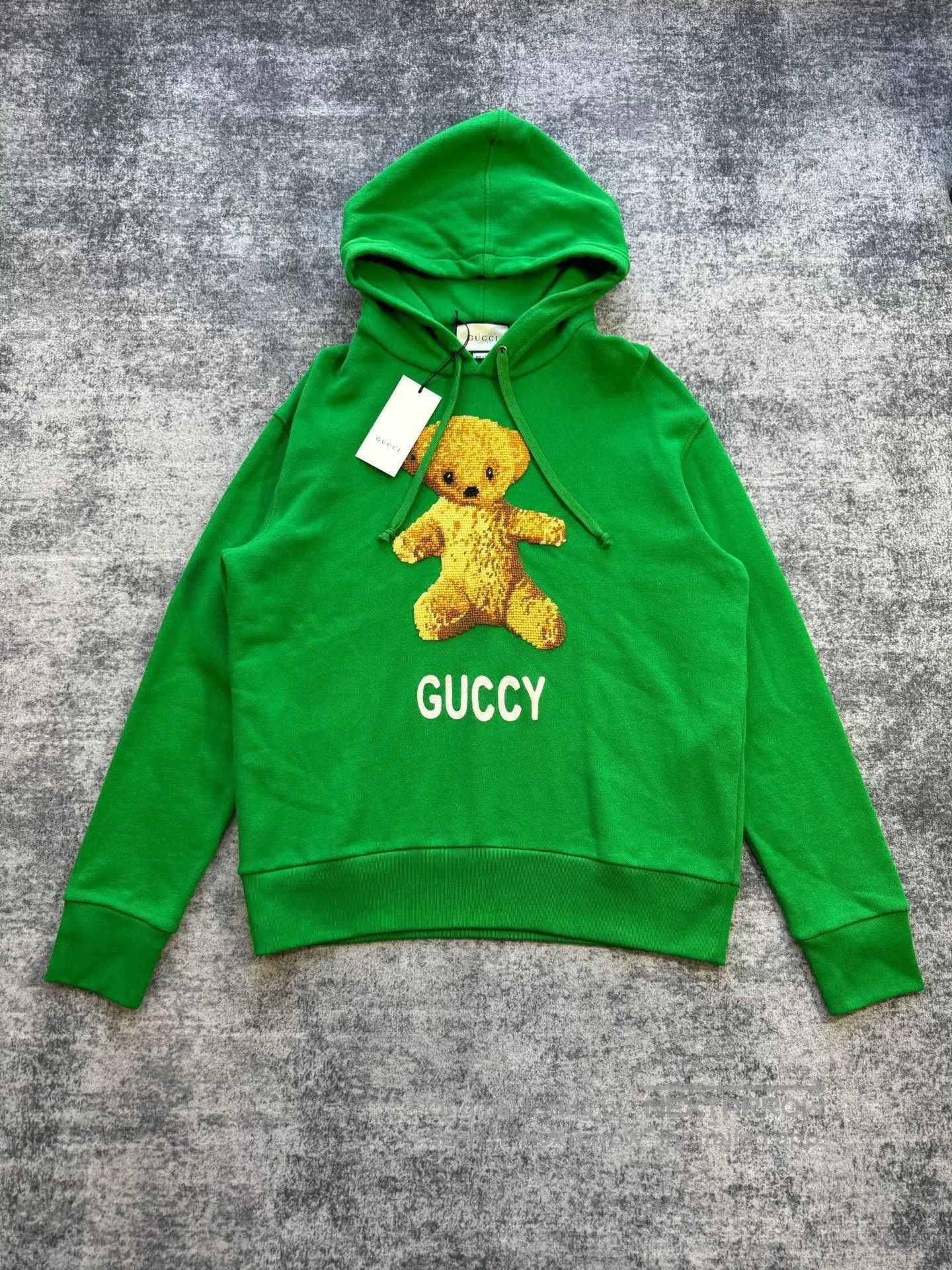 Gucci Gucci Green Bear Graphic Hoodie. Size US S / EU 44-46 / 1 - 1 Thumbnail