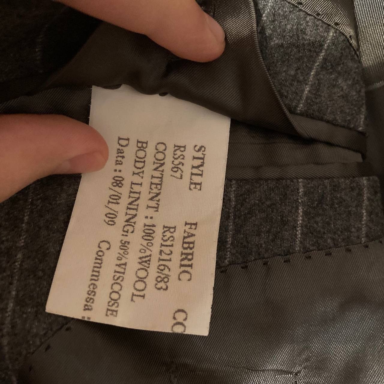 Raf Simons RAF SIMONS Men‘s Wool Blazer RS567 (2009) Size 40L - 6 Thumbnail