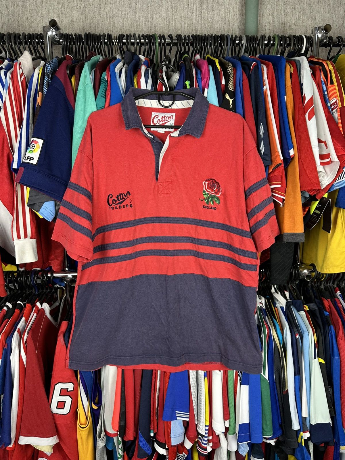 Cotton Traders England 1995 1996 1997 Away Cotton Traders Rugby Polo Shirt Size US XL / EU 56 / 4 - 1 Thumbnail