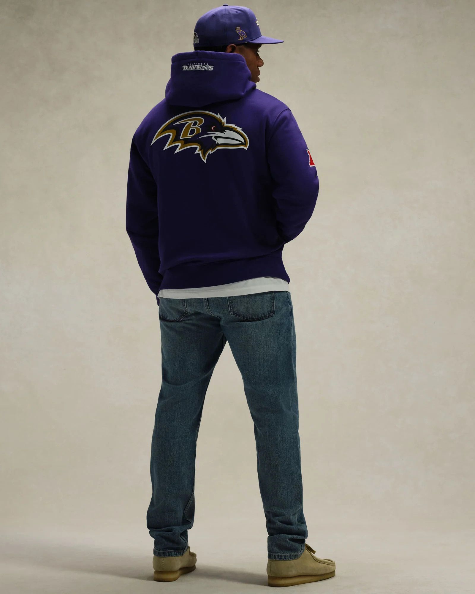 Drake *RARE* OVO x NFL BALTIMORE RAVENS OG OWL ICON TEAM HOODIE Size US S / EU 44-46 / 1 - 11 Thumbnail