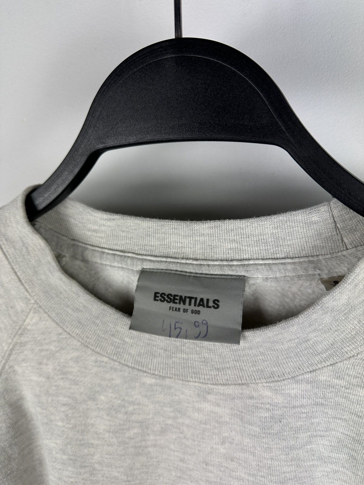 Essentials × Fear of God FOG Essentials Oversize Sweatshirt Reflective Logo Size US S / EU 44-46 / 1 - 5 Thumbnail