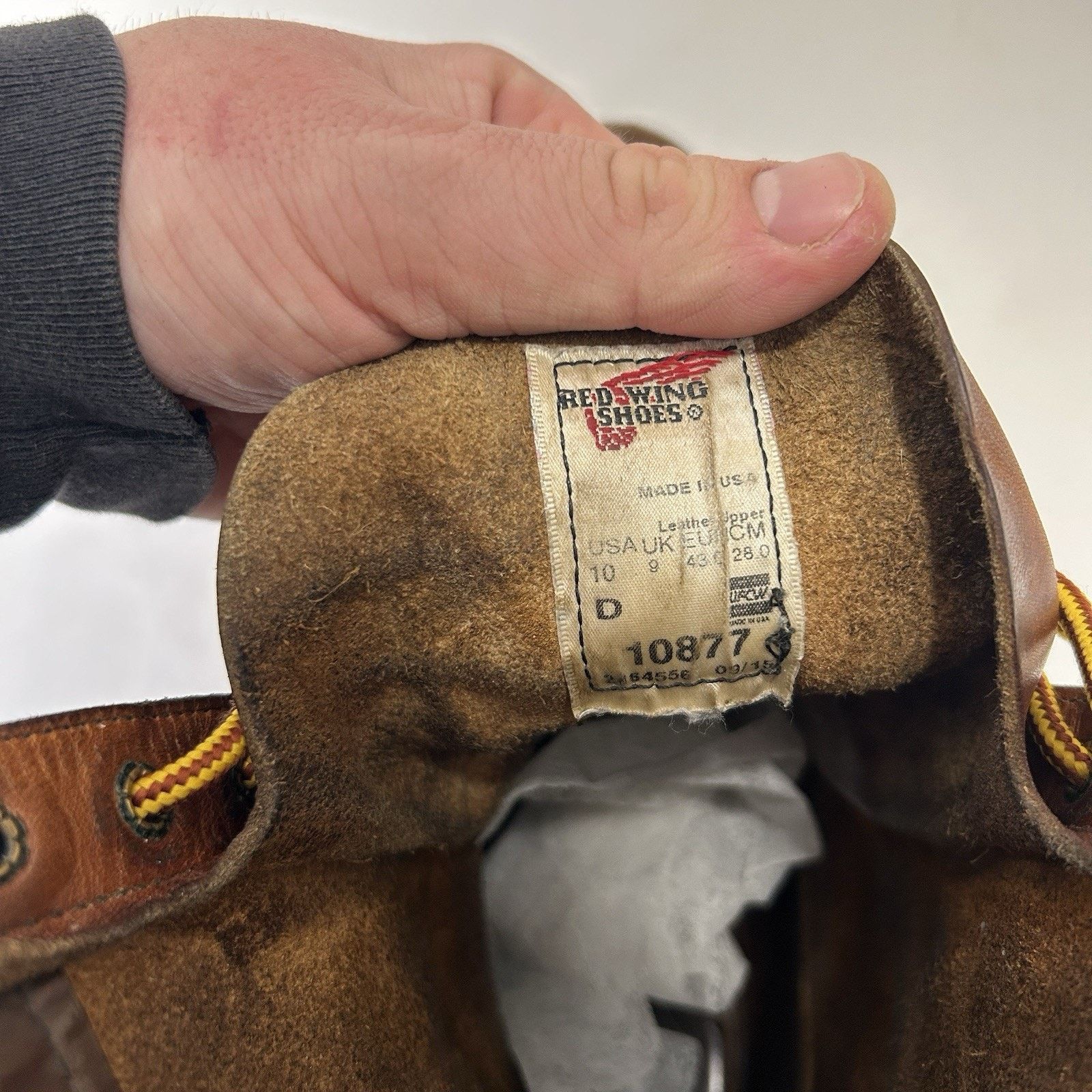 Red Wing Red Wing 10877 8” Leather Moc Toe Heritage Boots “Brown” Size US 10 / EU 43 - 10 Thumbnail