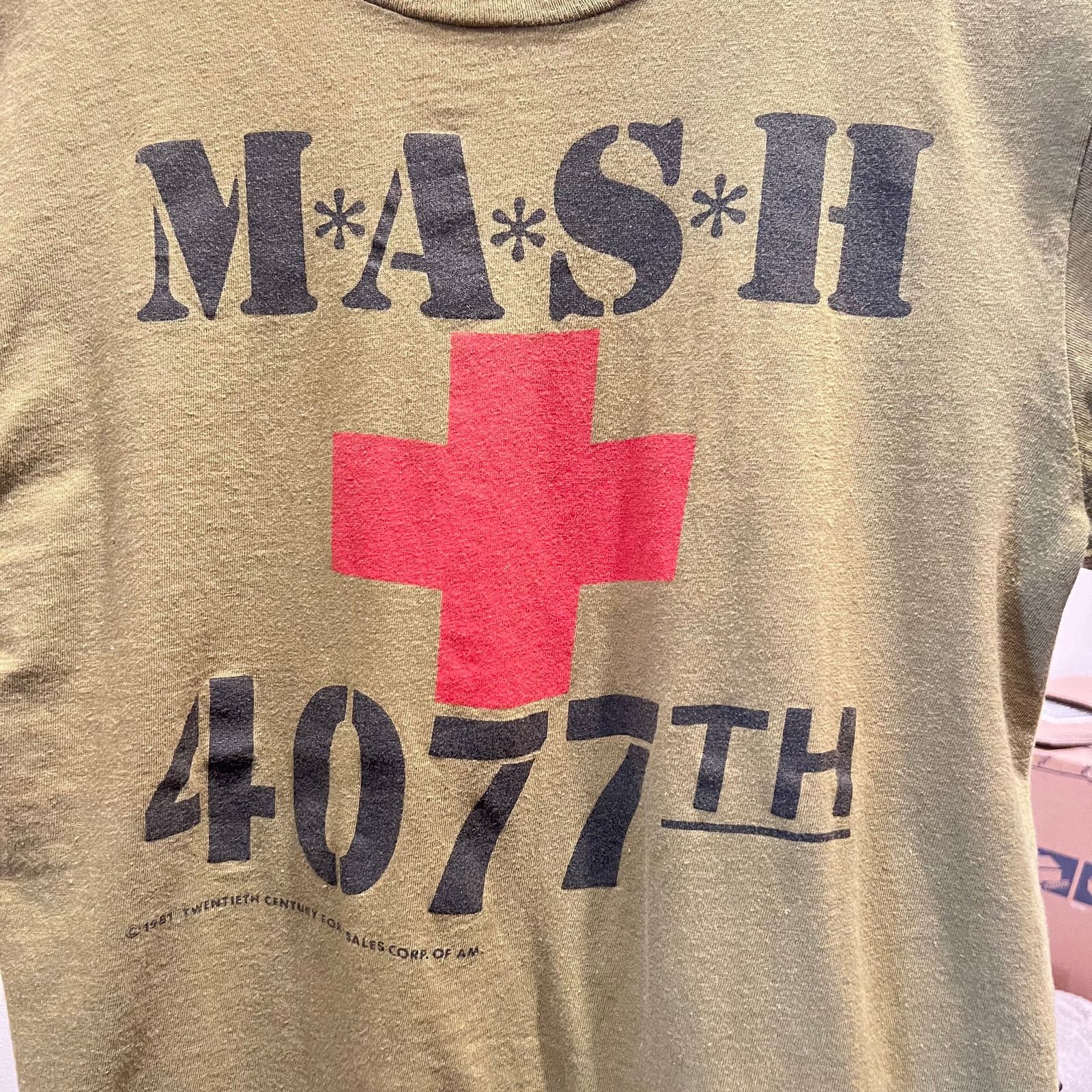 Other Vintage 1981 M*A*S*H Single Stitch Tee Screen Stars Size L Size US L / EU 52-54 / 3 - 4 Thumbnail