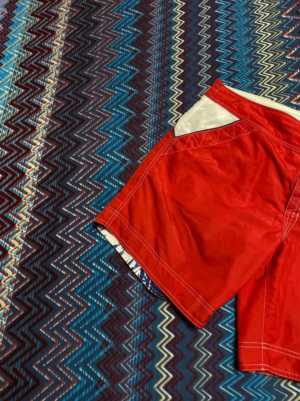 Diesel reversible shorts print DIESEL vintage Y2K logo streetwear Size US 36 / EU 52 - 6 Thumbnail