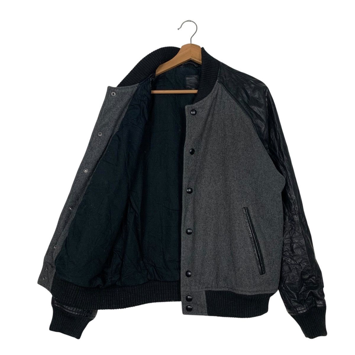 Gap Vintage GAP Wool Leather Varsity Jacket #2732-C123 Size US M / EU 48-50 / 2 - 9 Thumbnail