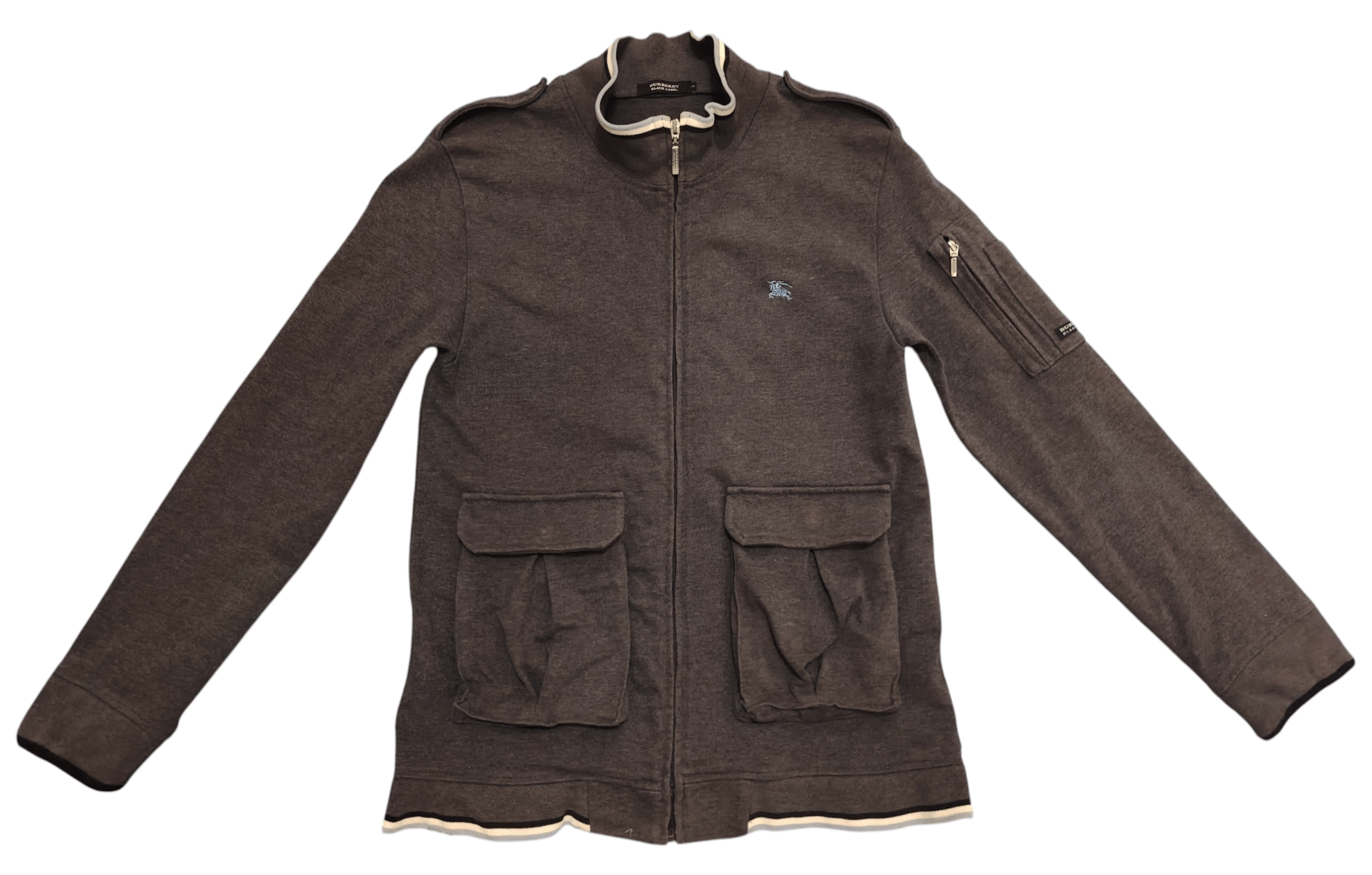Burberry Japanese Burberry Black Label Jacket Zipper Size US XS / EU 42 / 0 - 1 Thumbnail
