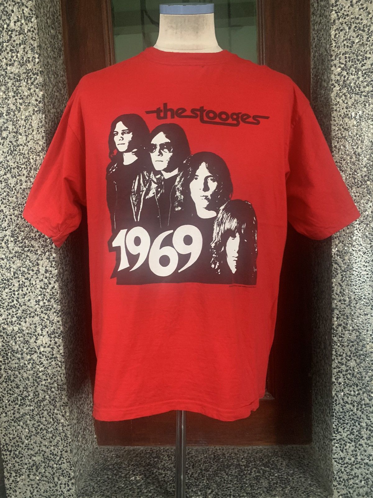 Band Tees × Vintage Vintage 2003 The Stooges Rock Band T shirt Size US M / EU 48-50 / 2 - 1 Thumbnail