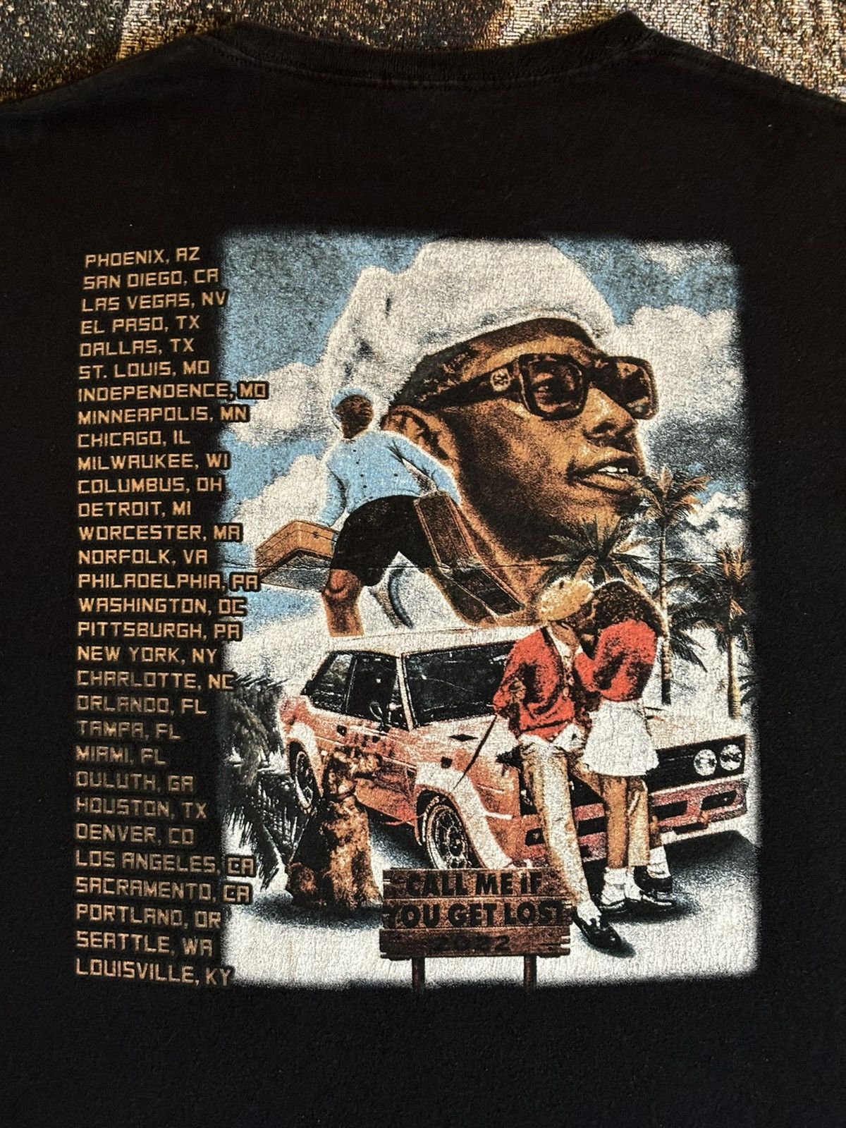 Tyler The Creator Tyler, the creator Tour tee Size US L / EU 52-54 / 3 - 4 Thumbnail